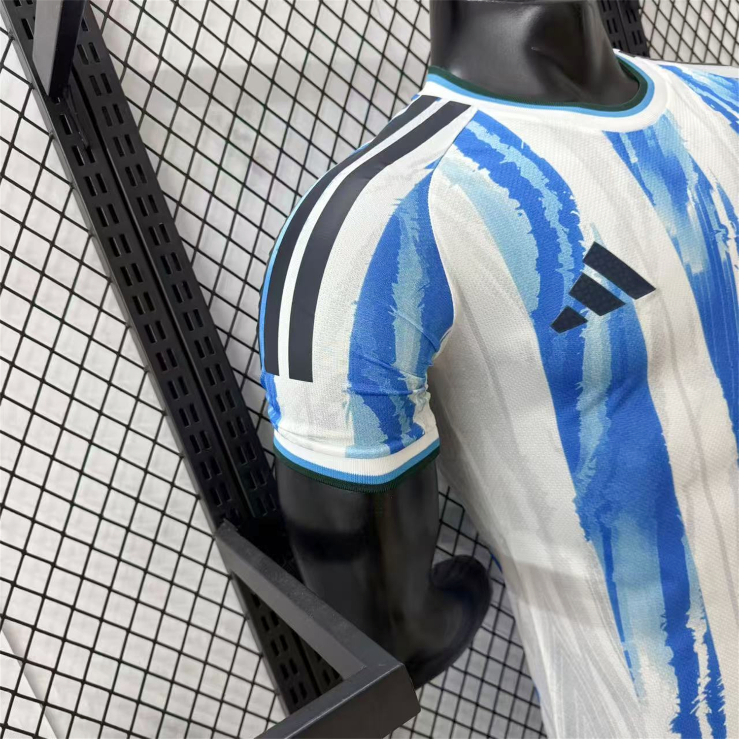 AlphaJersey-Argentina 2026 Blue And White Twill Special Jersey - Player Version