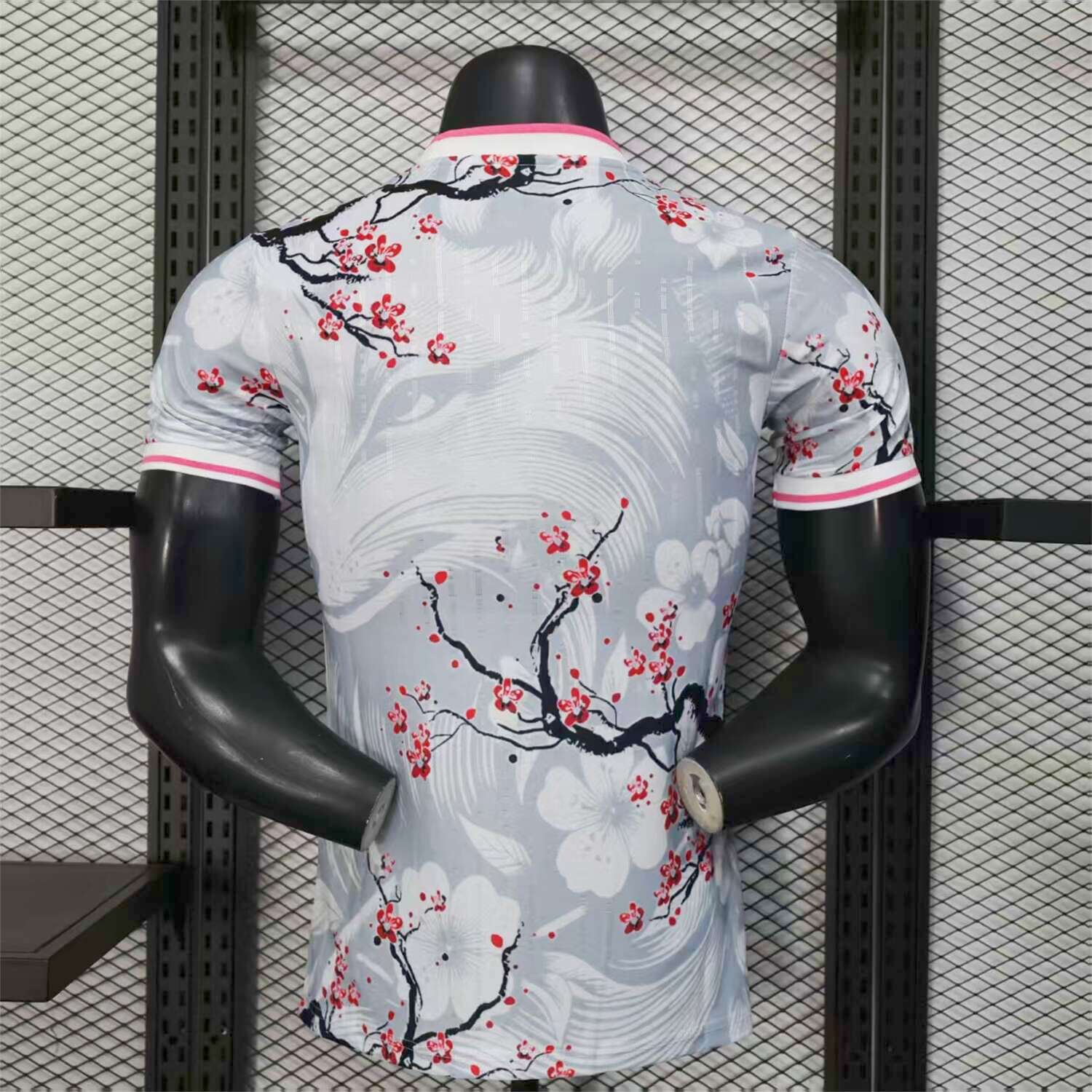 AlphaJersey-Japan 25-26 Plum Blossom and Snow Fox White Jersey - Player Version