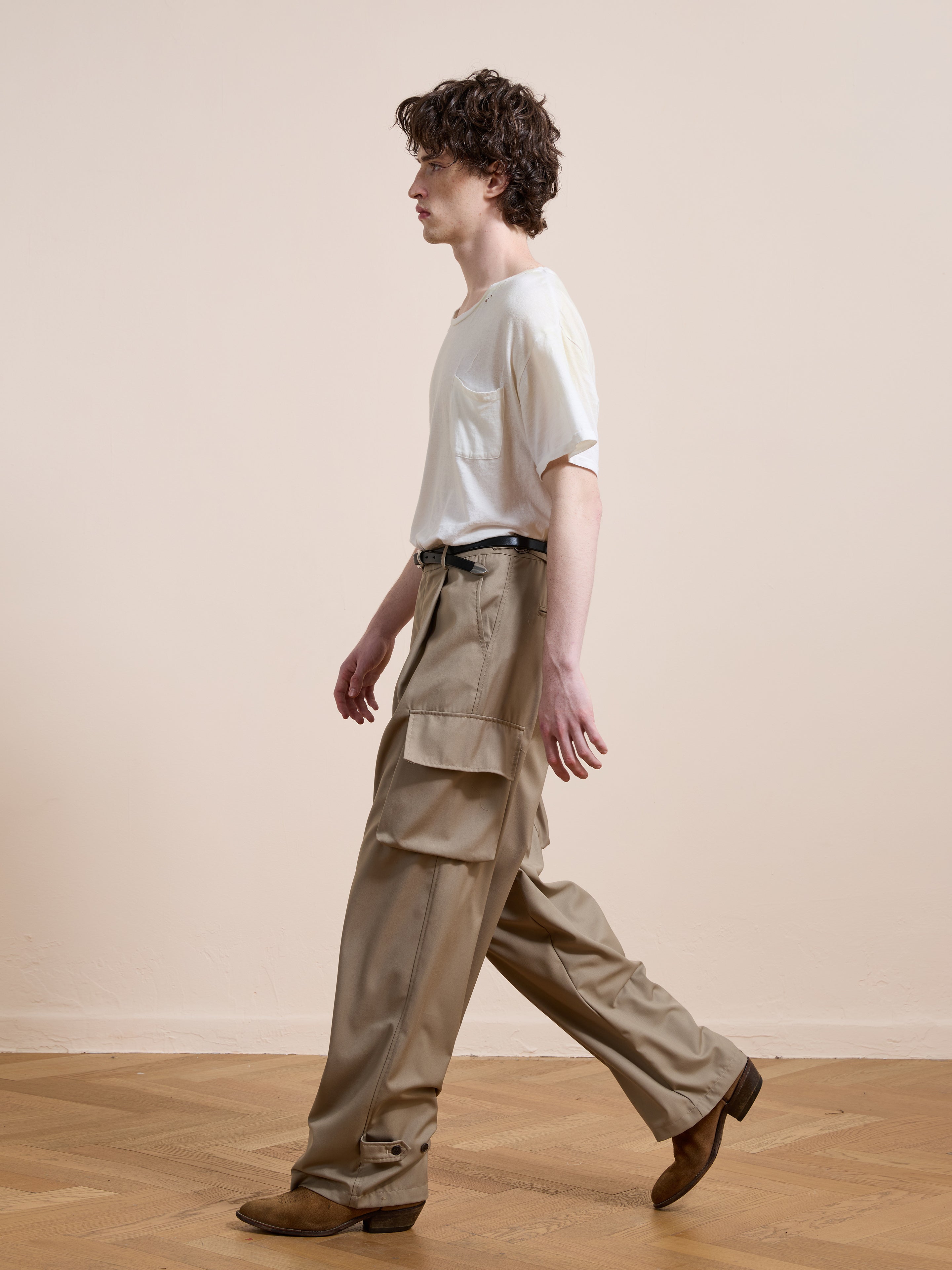 Pleated Cargo Pants | Modern Menswear by yycbvcnbmmnbm