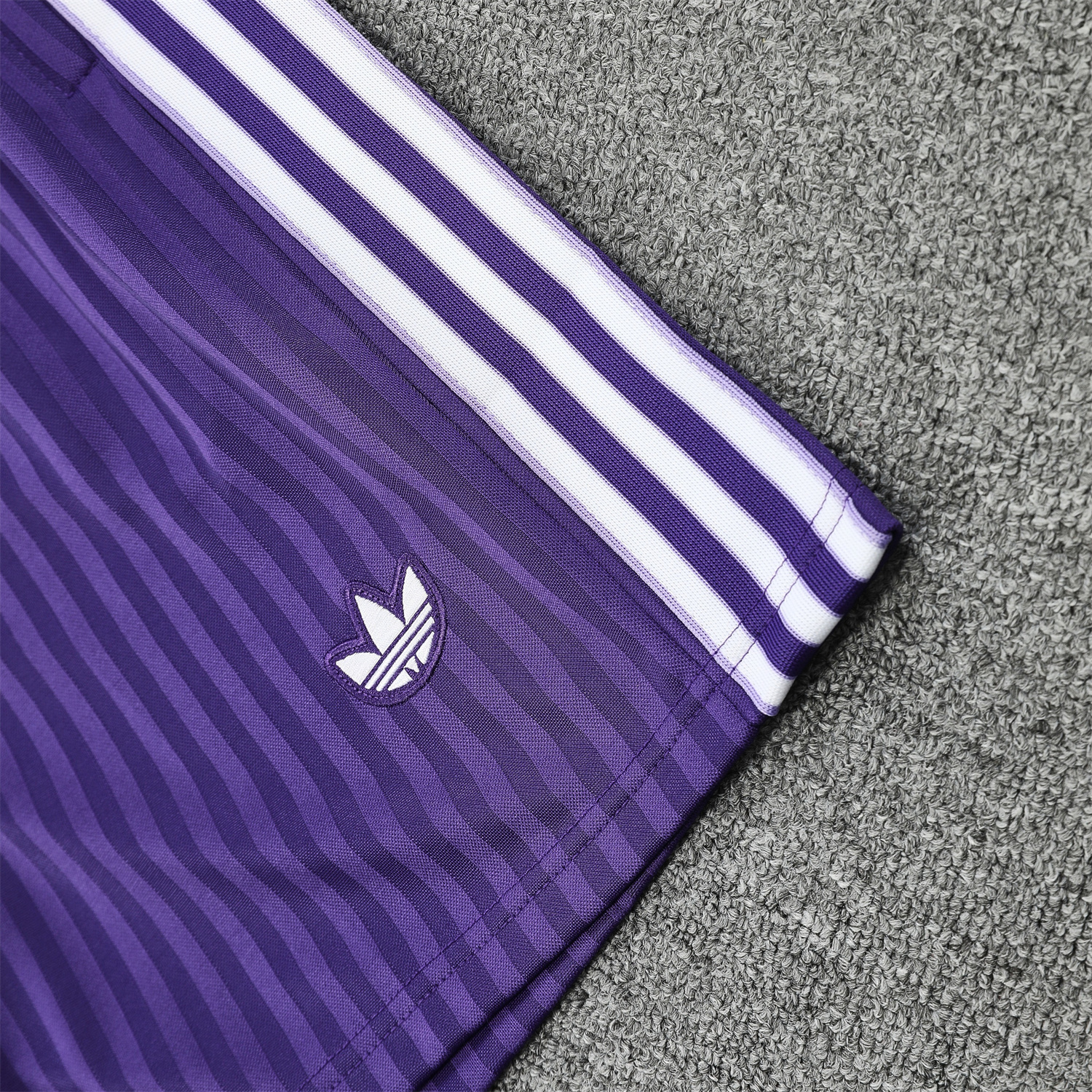AlphaJersey-Real Madrid 25-26 Vest Training Set - Pure White Vest & Purple Shorts