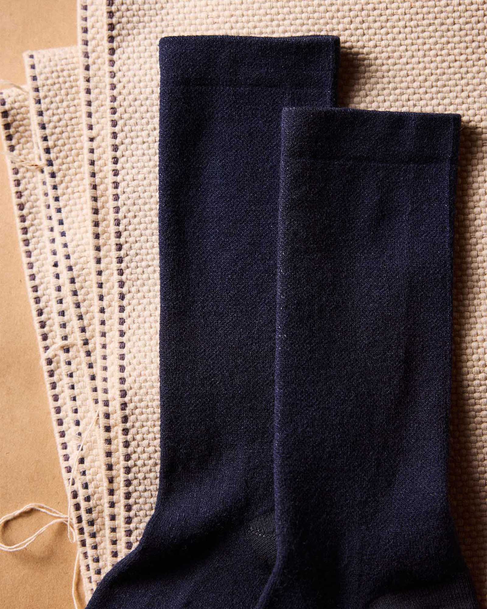 The Merino Sock in Navy | Modern Menswear by yycbvcnbmmnbm
