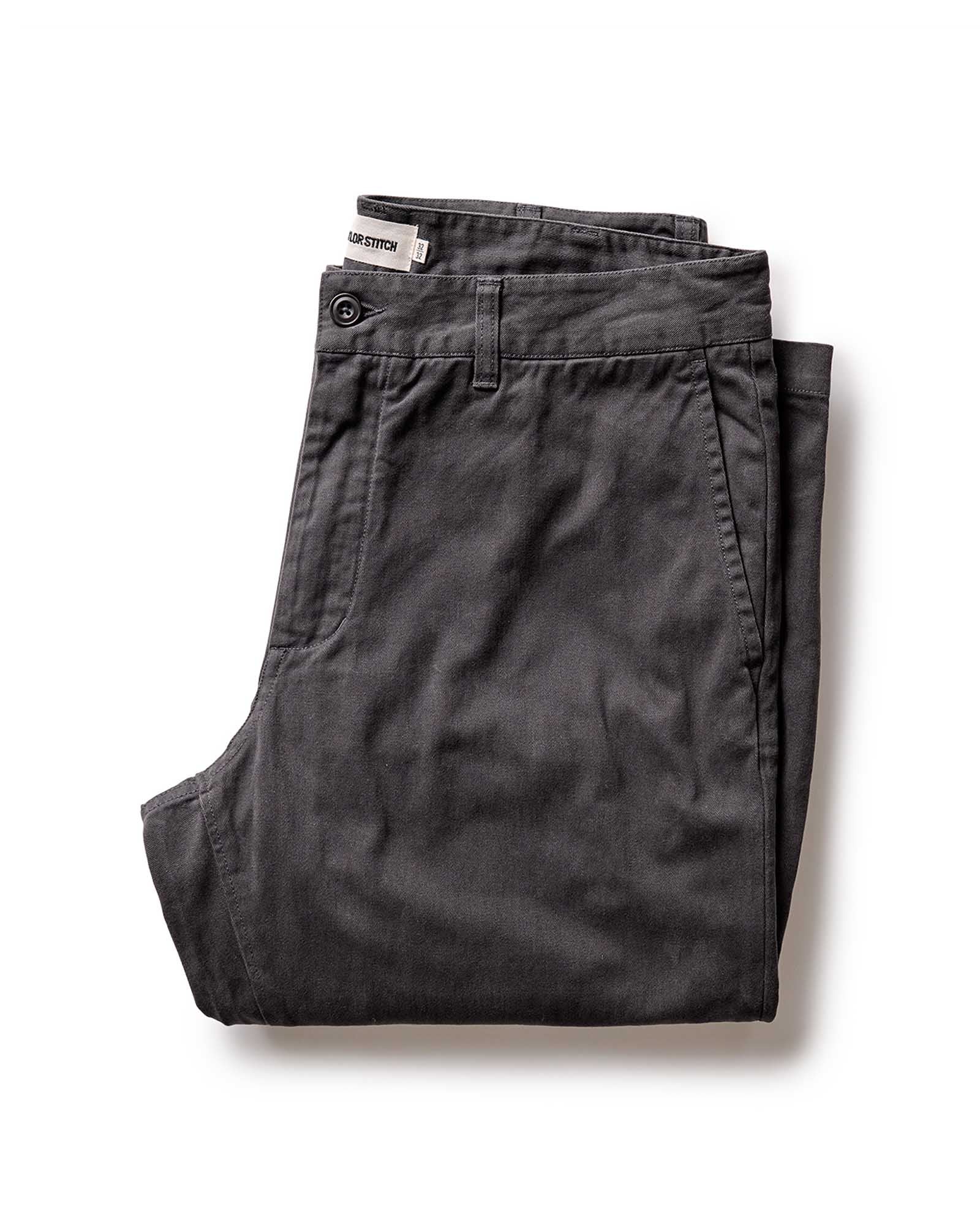 The Straight Foundation Pant in Organic Faded Black | Modern Menswear by yycbvcnbmmnbm