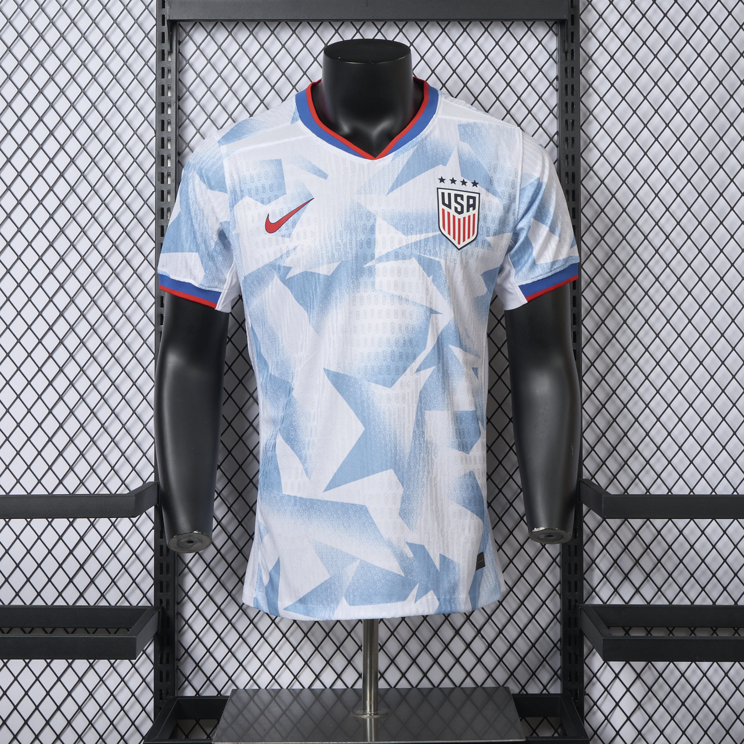AlphaJersey-United States USA 25-26 Women's Team Home Jersey - Men's Player Version