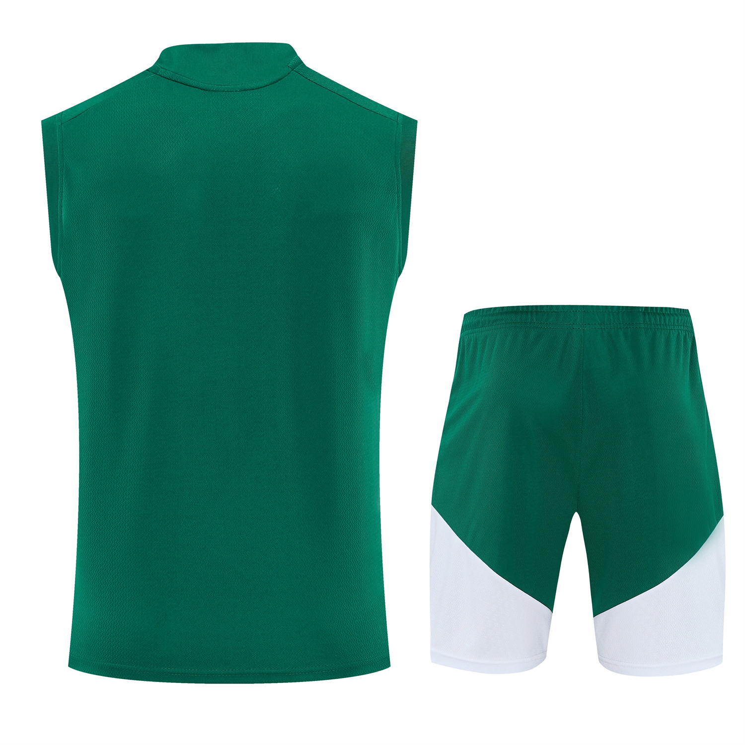 AlphaJersey-Italy 2026 Vest Training Set - Green Vest and Shorts