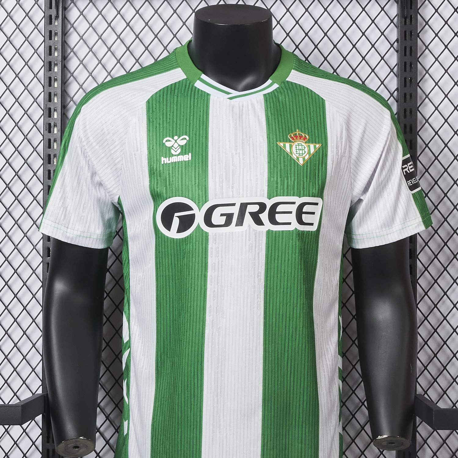 AlphaJersey-Real Betis 25-26 Home Stripes Jersey - Player Version