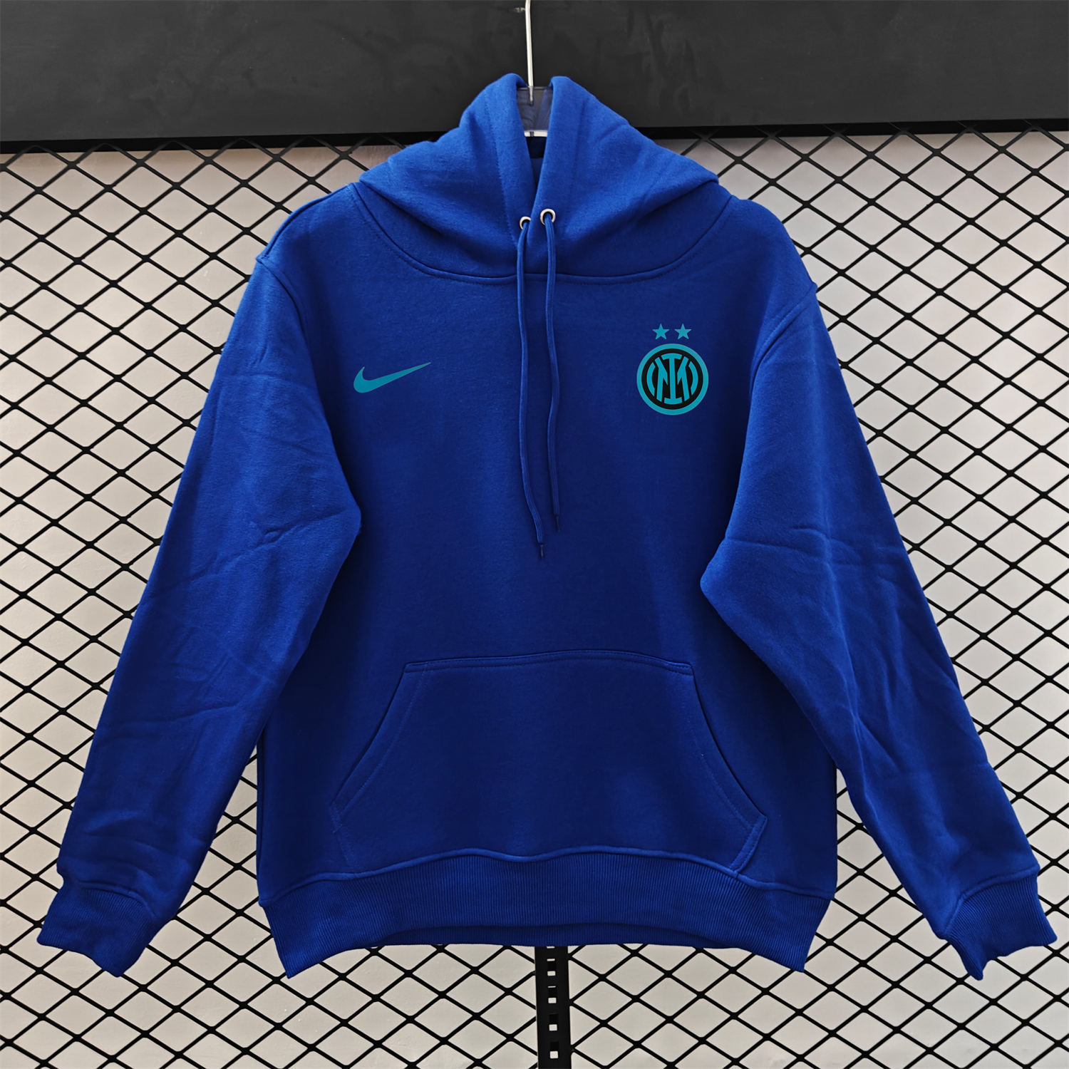 AlphaJersey-Inter Milan 25-26 Third Blue Icon Unisex Pullover Hoodie