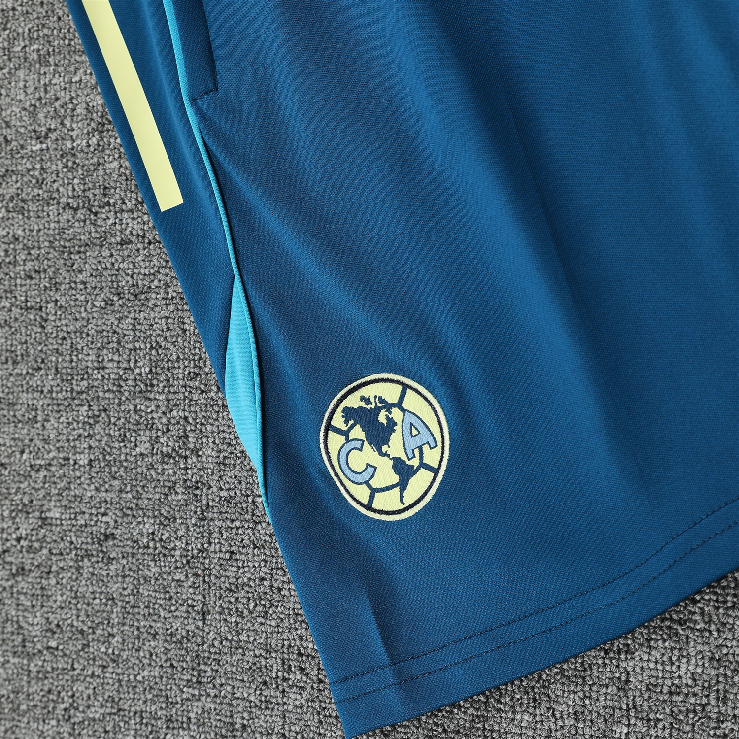 AlphaJersey-Club América 25-26 Short-Sleeve Training Set - Deep Blue Top & Deep Blue Shorts