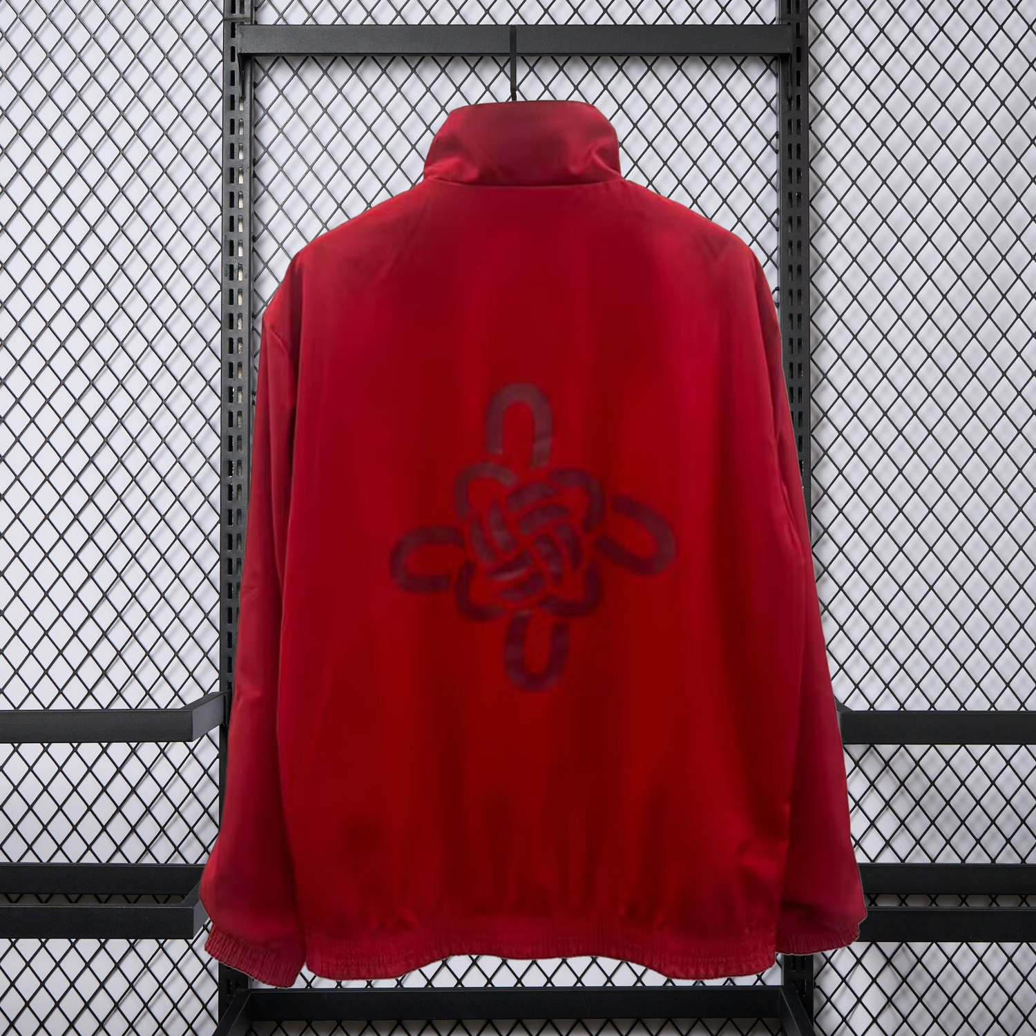 AlphaJersey-Manchester United 25-26 Double Sided Reversible Windbreaker - Black & Red