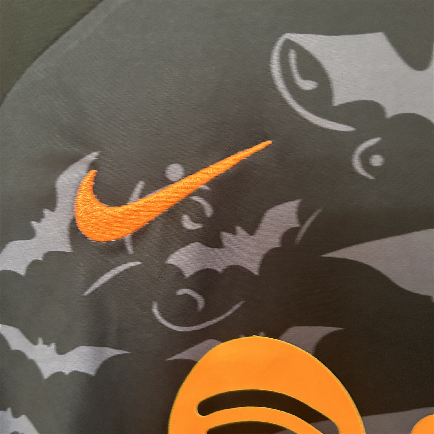 AlphaJersey-Barcelona 25-26 Halloween Pumpkin Silhouette Black Jersey - Fans Version