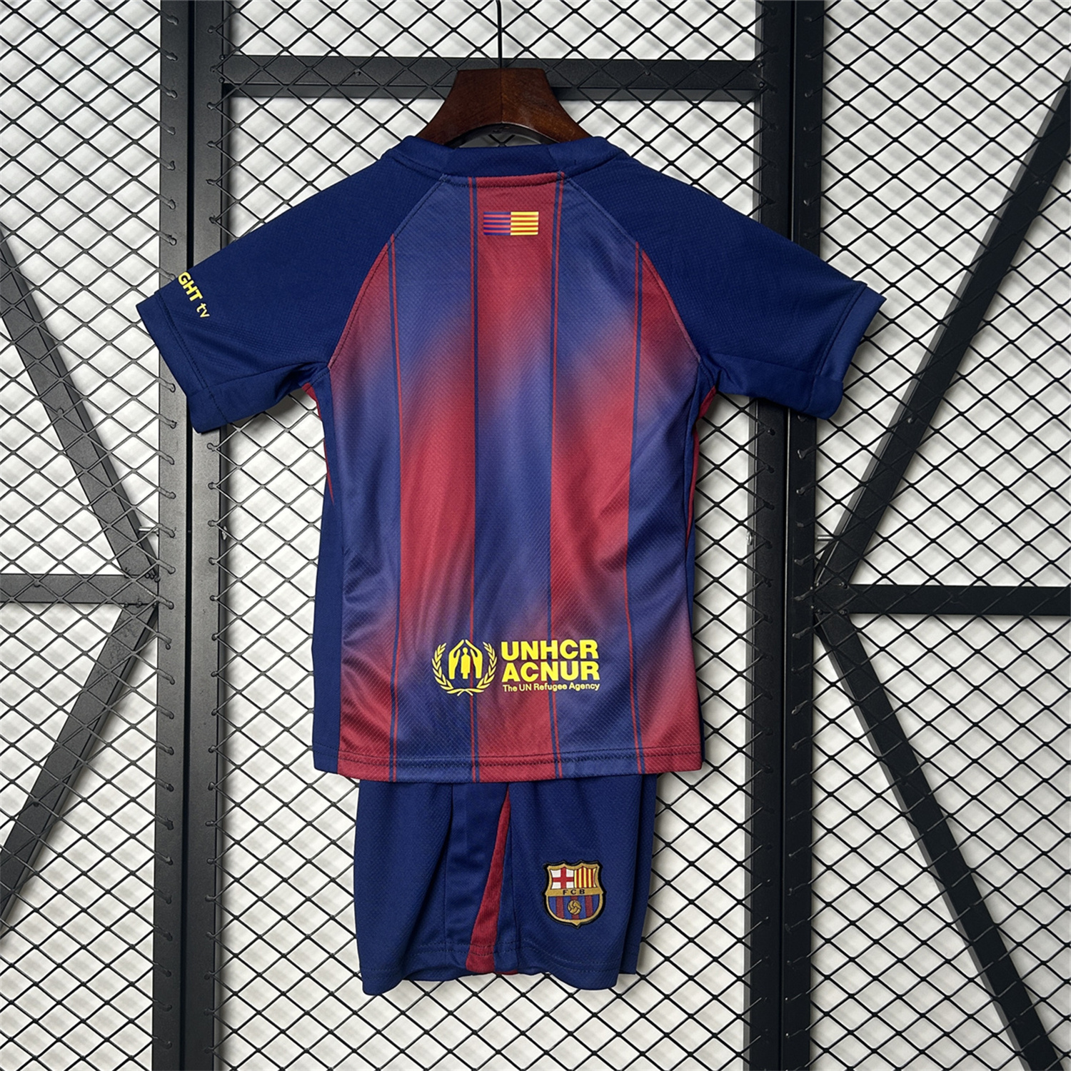 AlphaJersey-Barcelona 25-26 Ed Sheeran Home Special Kids Kit - Fans Version