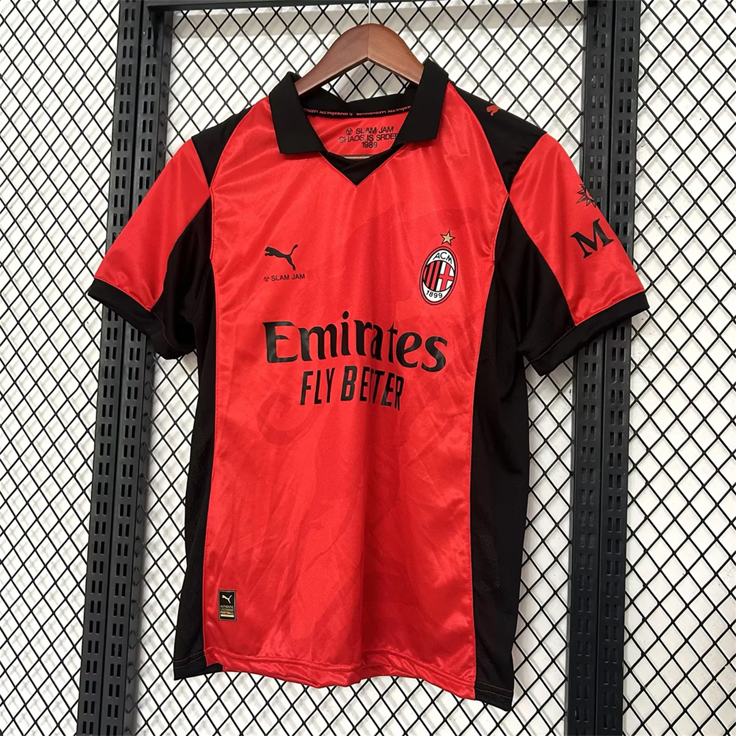 AlphaJersey-AC Milan 25-26 Fourth Red Jersey - Fans Version