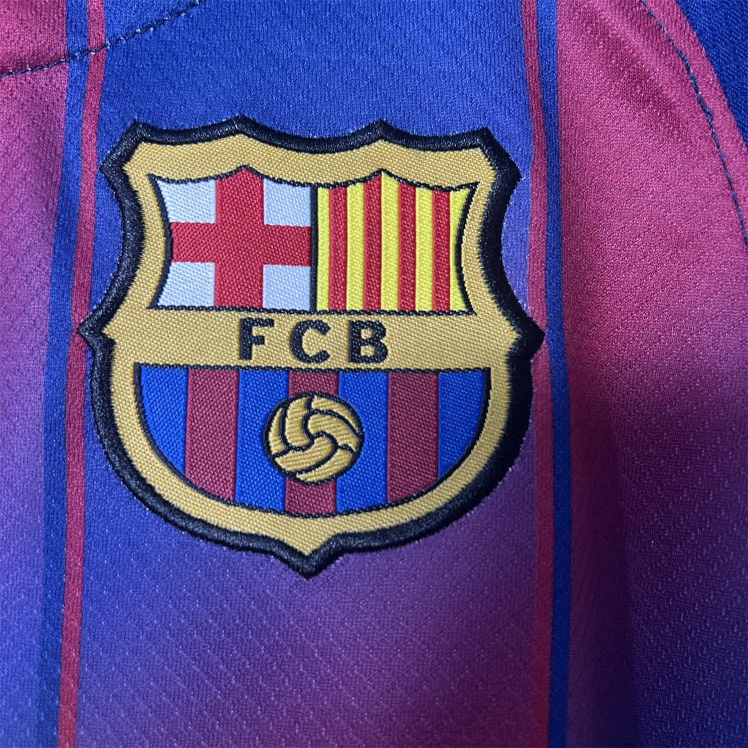 AlphaJersey-Barcelona 25-26 Home Kids Kit - Fans Version