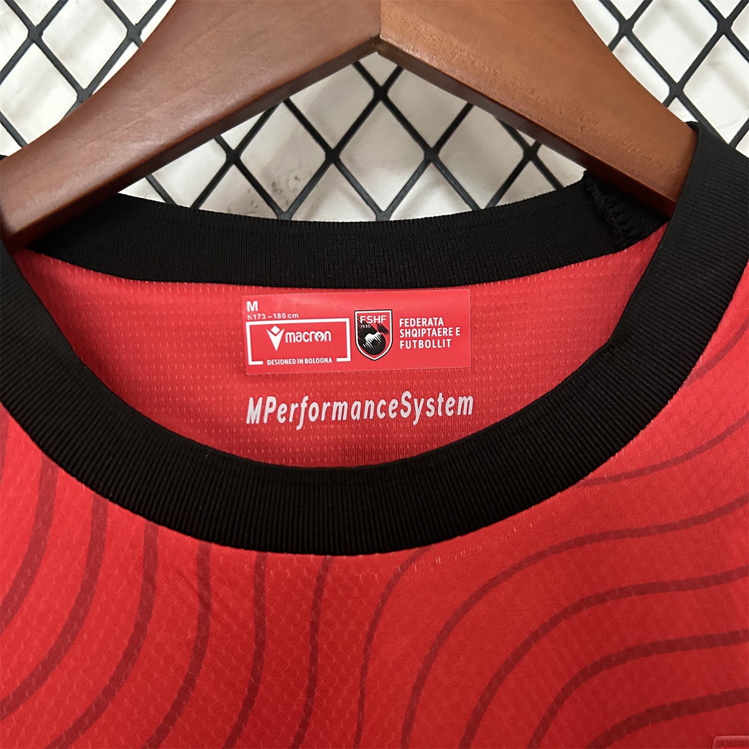 AlphaJersey-Albania 2026 Home Red Jersey - Fans Version