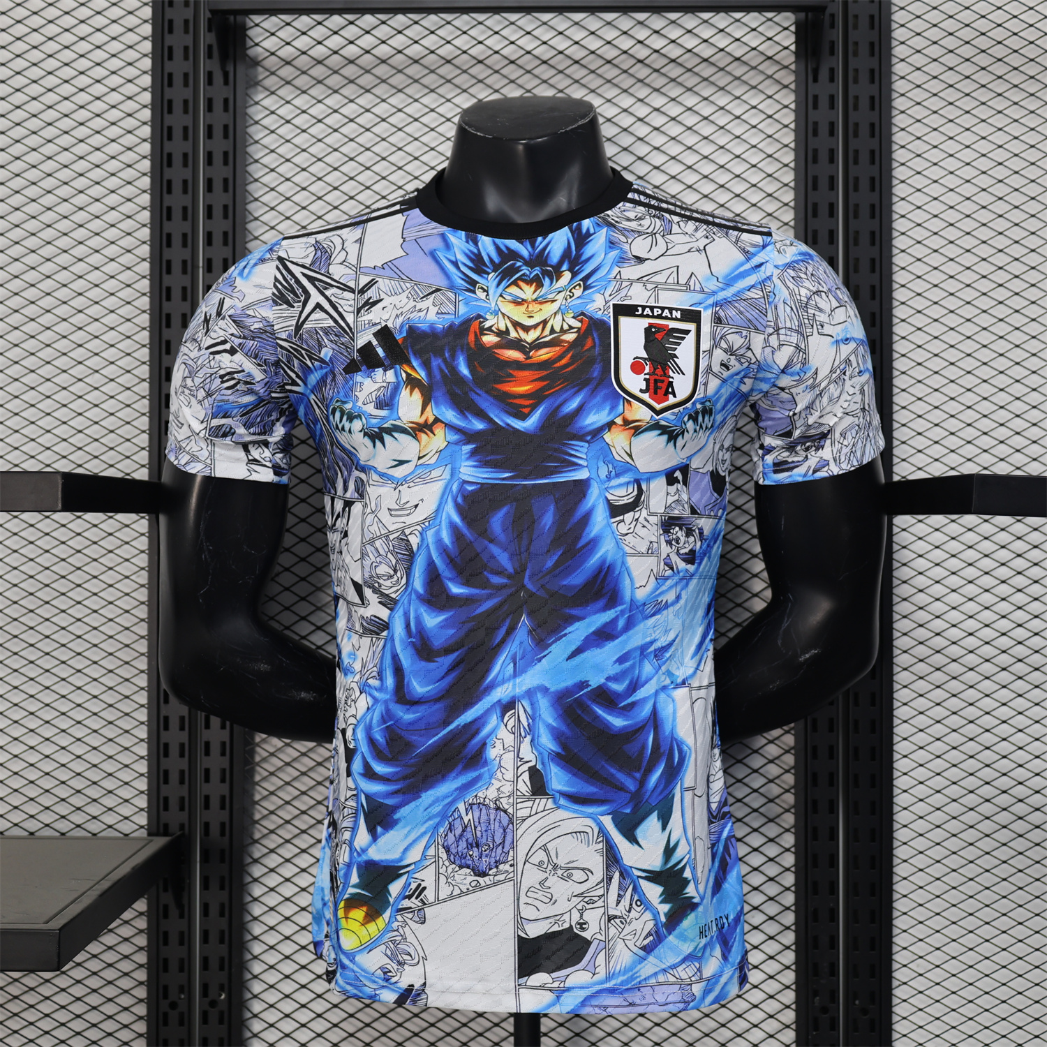 AlphaJersey-Japan 25-26 Blue Super Saiyan God Special Edition Jersey - Player Version
