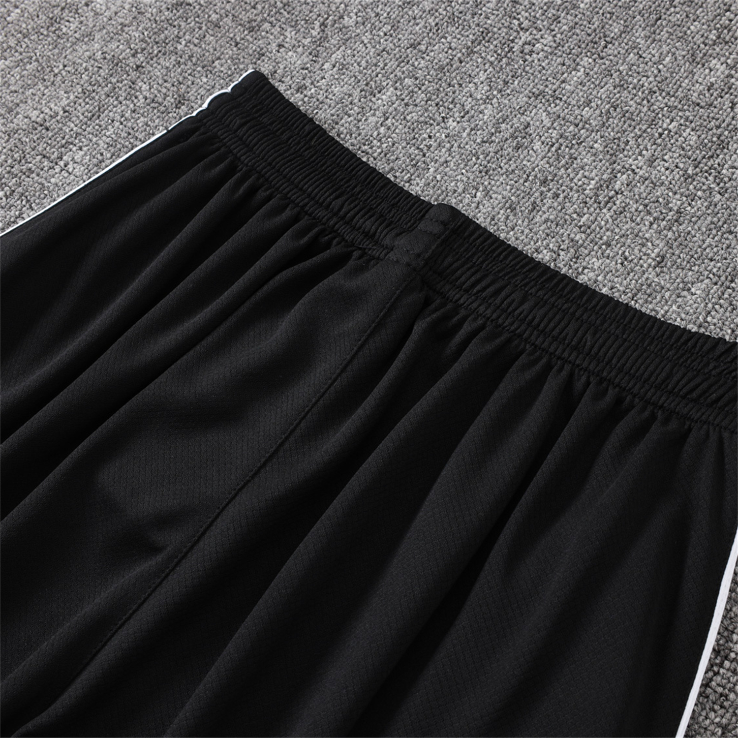 AlphaJersey-Paris Saint-Germain PSG 26-27 Short-Sleeve Training Set - White Border Black Top & Shorts