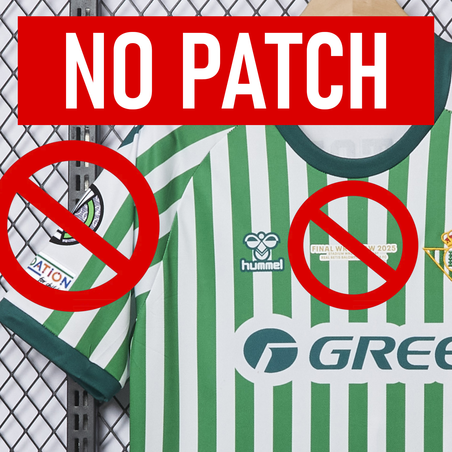 AlphaJersey-Real Betis 2025 Conference League Final Special Jersey - Fans Version