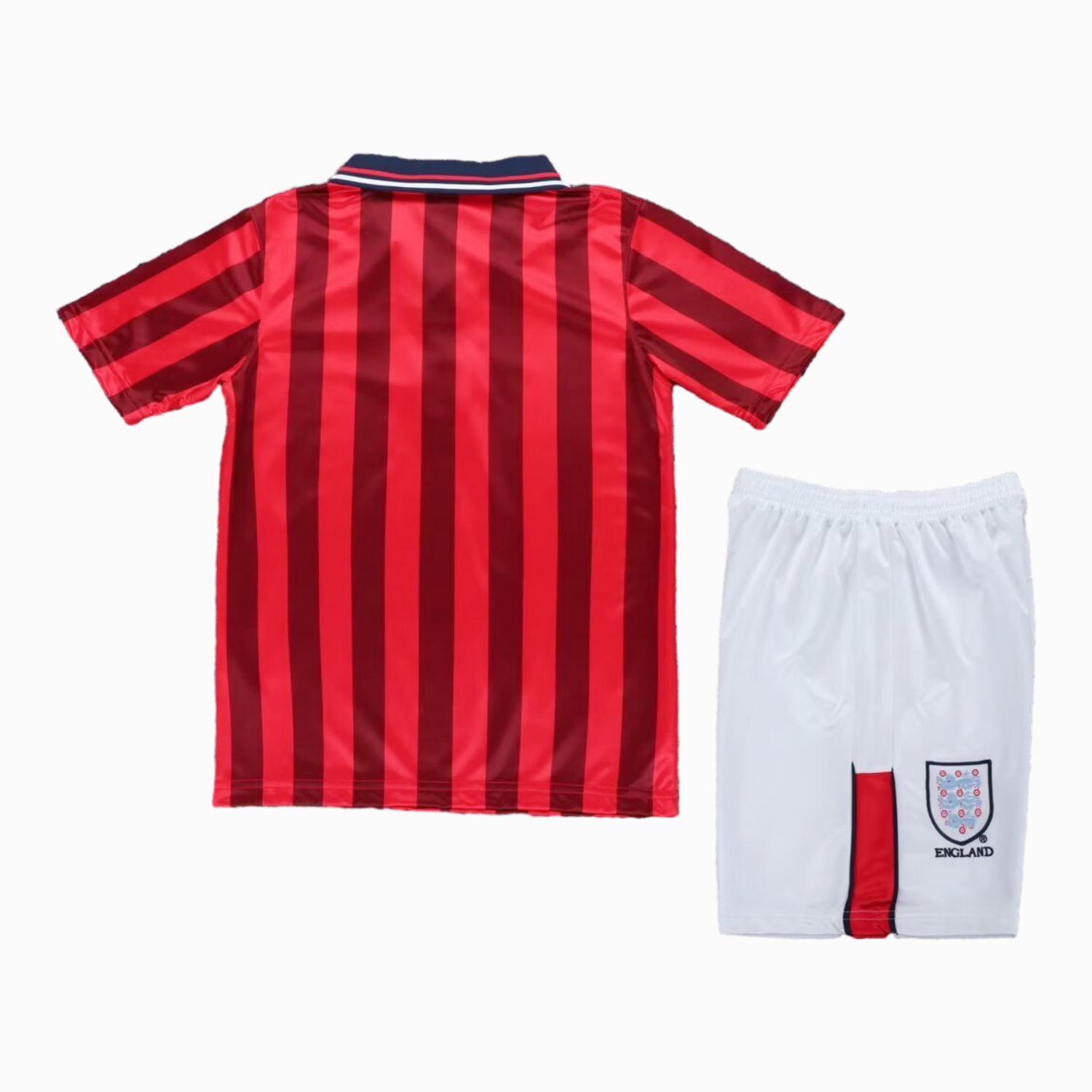 AlphaJersey-Retro England 1998 Away Kids Kit