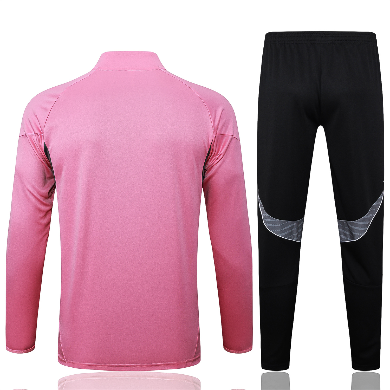 AlphaJersey-INT M.A.M 25-26 Long Sleeves Training Set - Pink Top & Black Pants