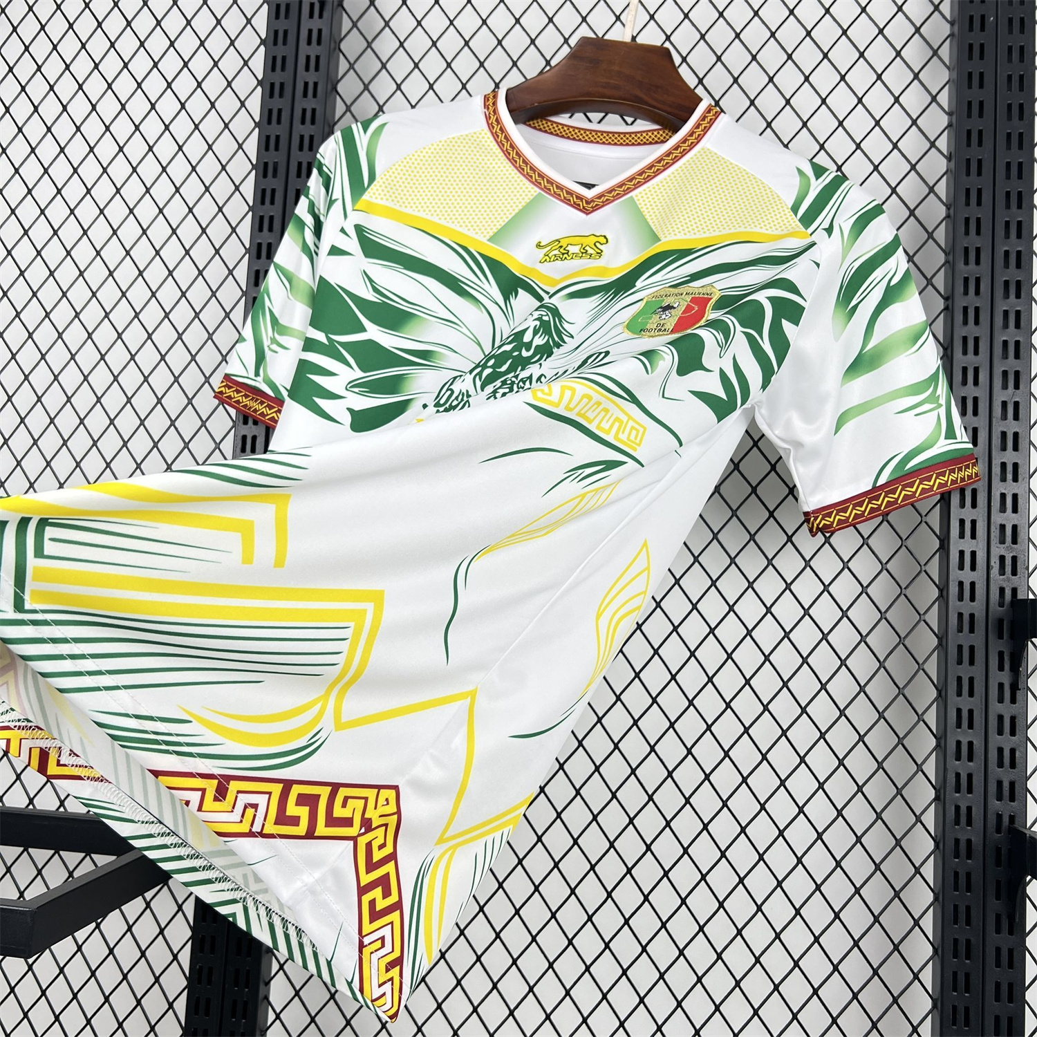AlphaJersey-Mali 2026 Eagle White Jersey - Fans Version
