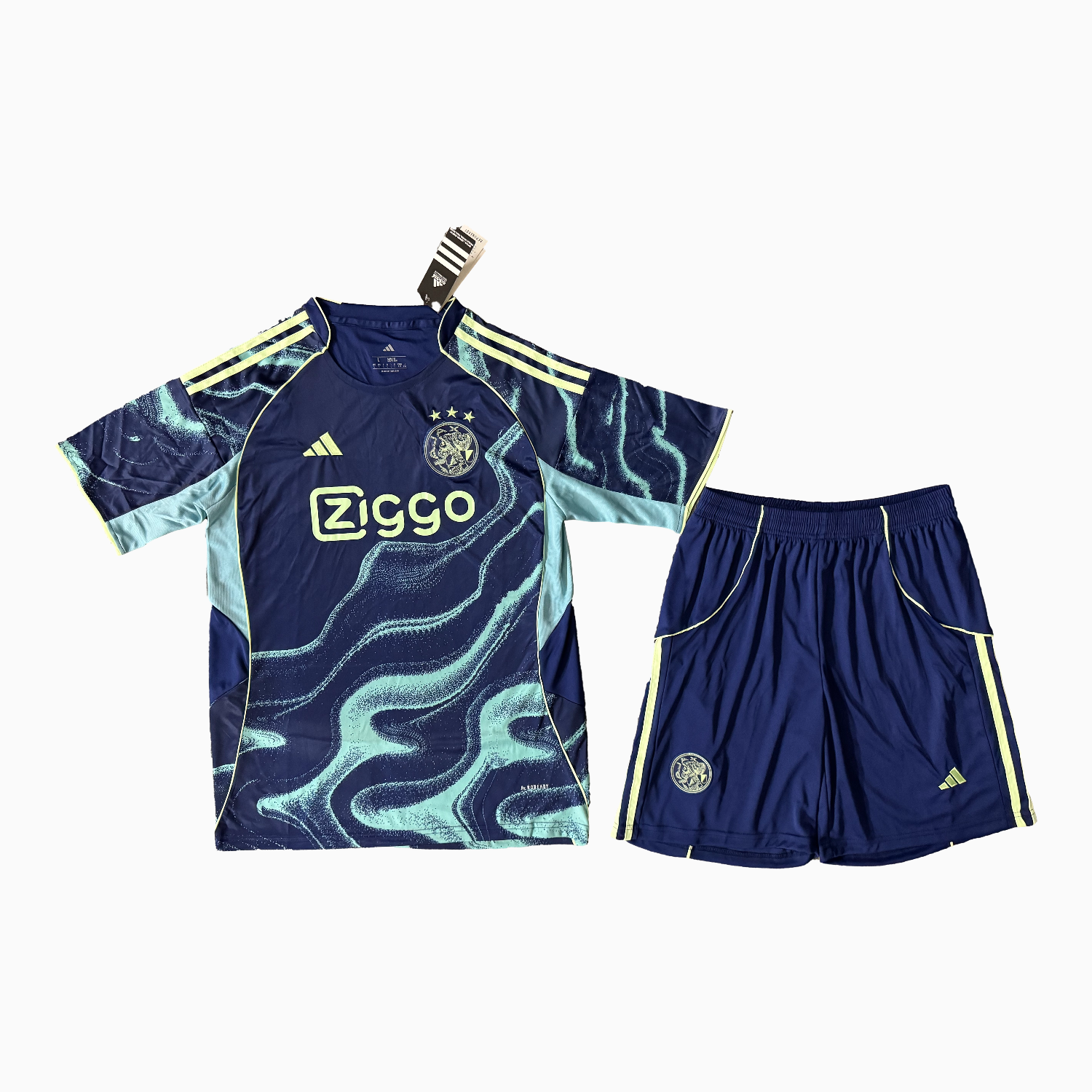 AlphaJersey-Ajax 25-26 Away Men's Adult Jersey Set - Fans Version
