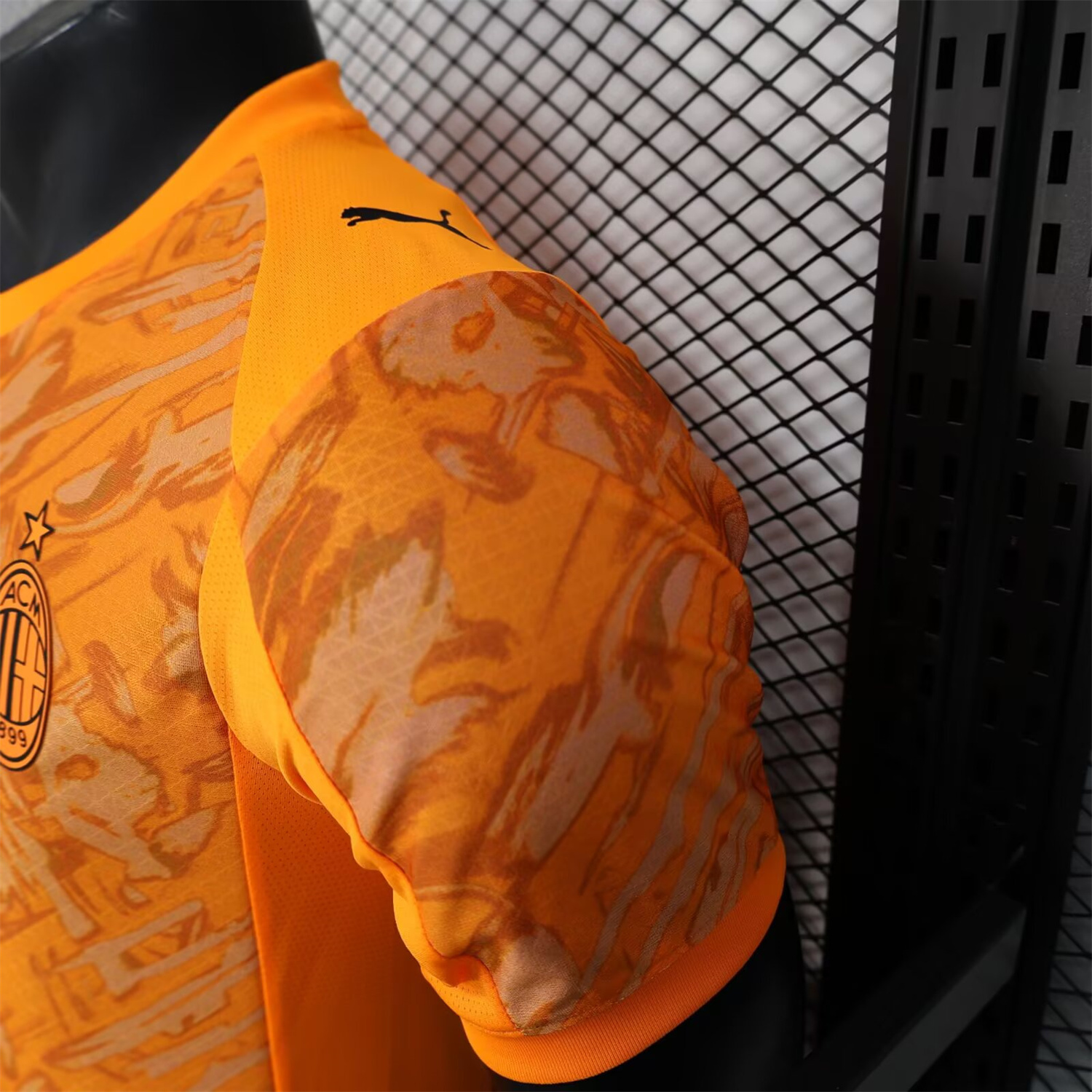 AlphaJersey-AC Milan 25-26 Orange Special Edition Jersey - Player Version