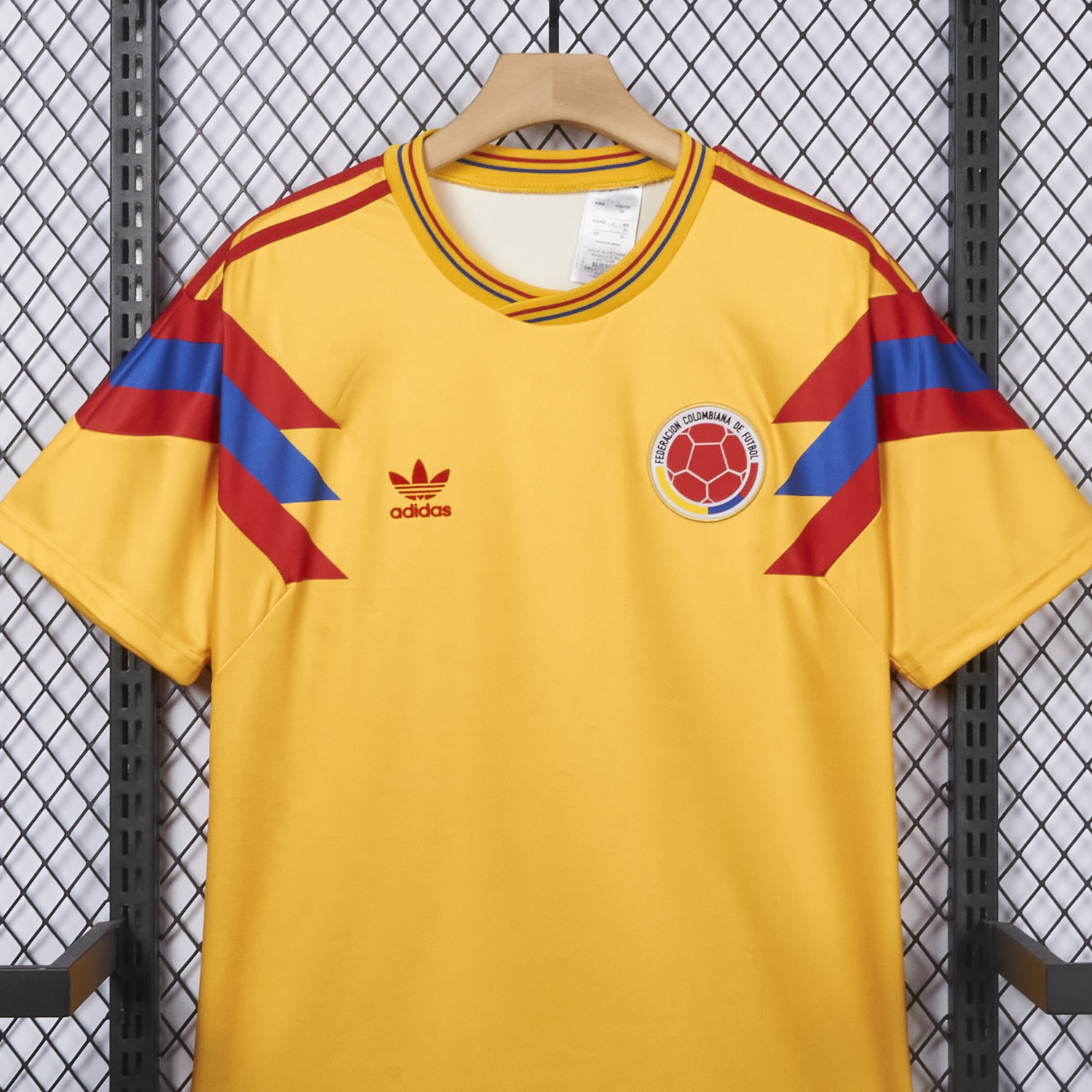 AlphaJersey-Retro Colombia 1990 Home Number 10 Jersey