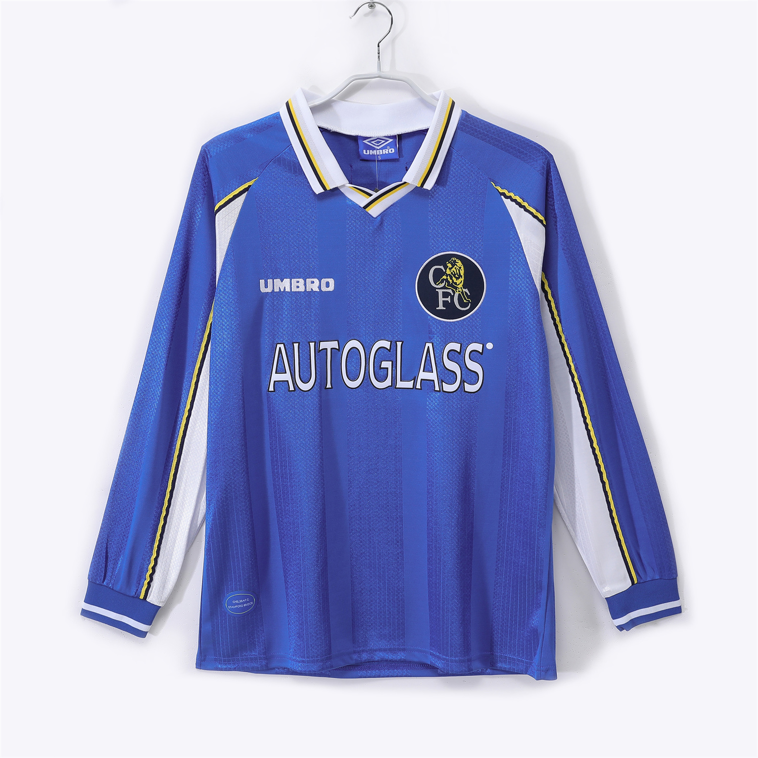 AlphaJersey-Retro C.H.E.L.S.E.A 1997-99 Home Long Sleeves Jersey