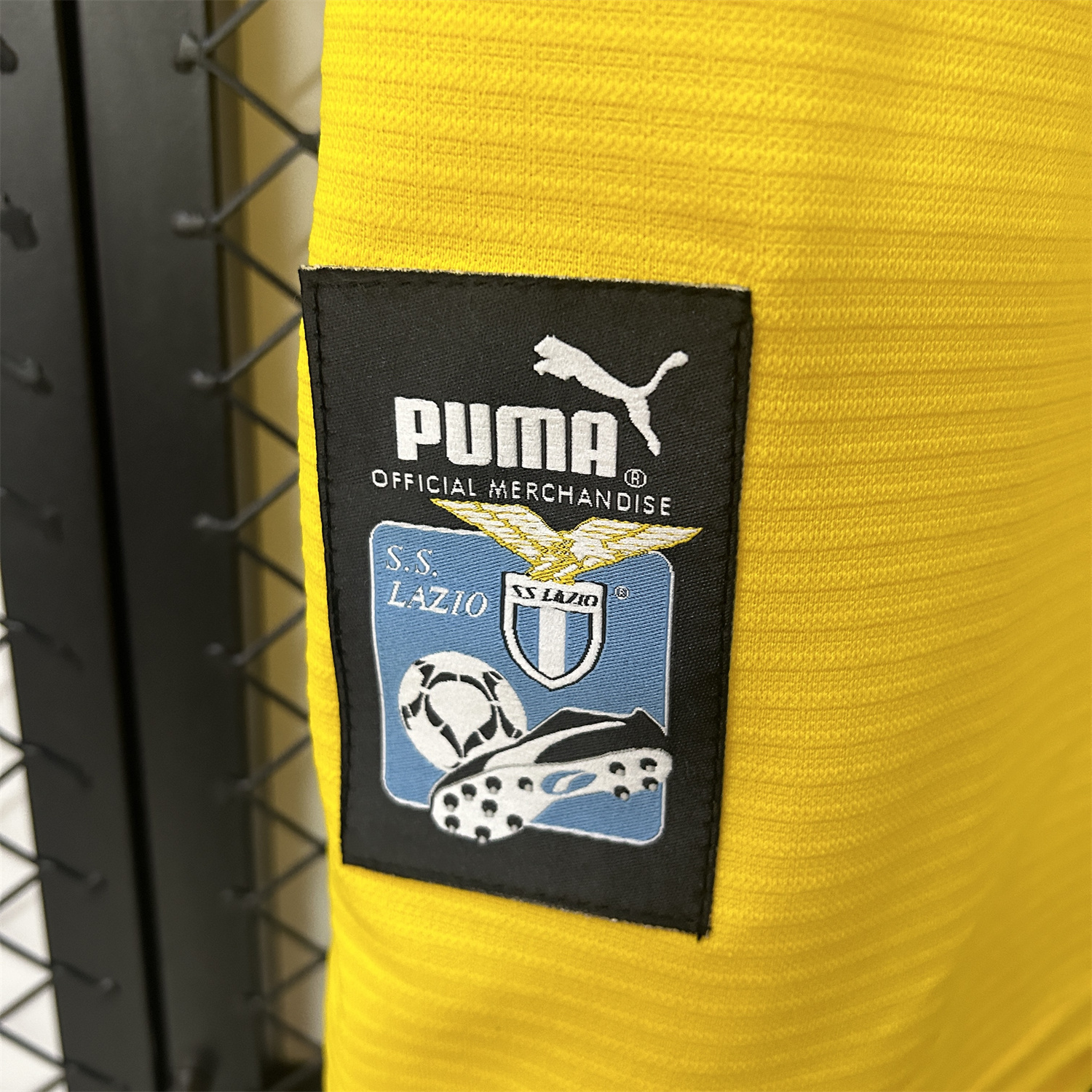 AlphaJersey-Retro Lazio 98-99 Yellow Away Jersey