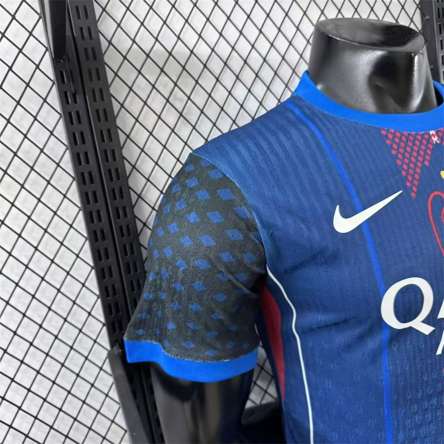 AlphaJersey-Paris Saint-Germain PSG 25-26 Champion Blue Special Edition Jersey With Star - Player Version
