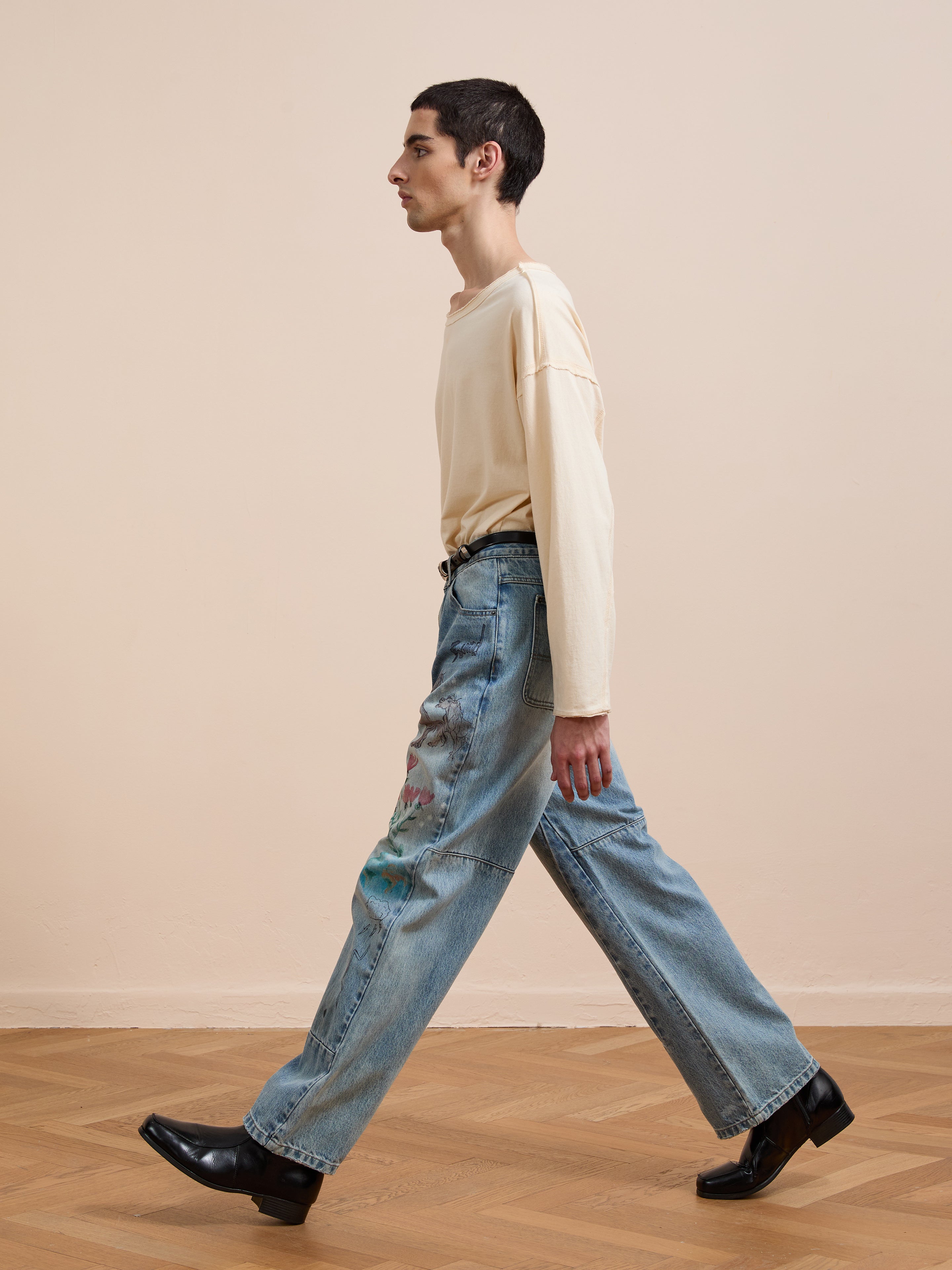 Hand Art Jeans | Modern Menswear by yycbvcnbmmnbm