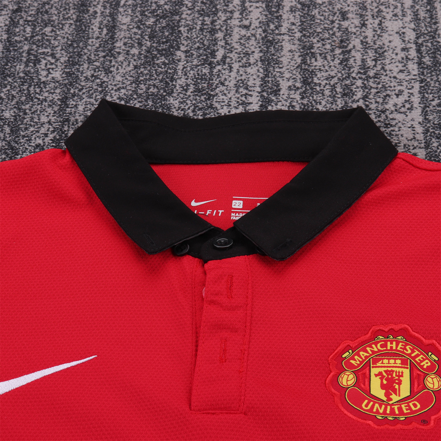 AlphaJersey-Retro Manchester United 2013-14 Home Kids Kit