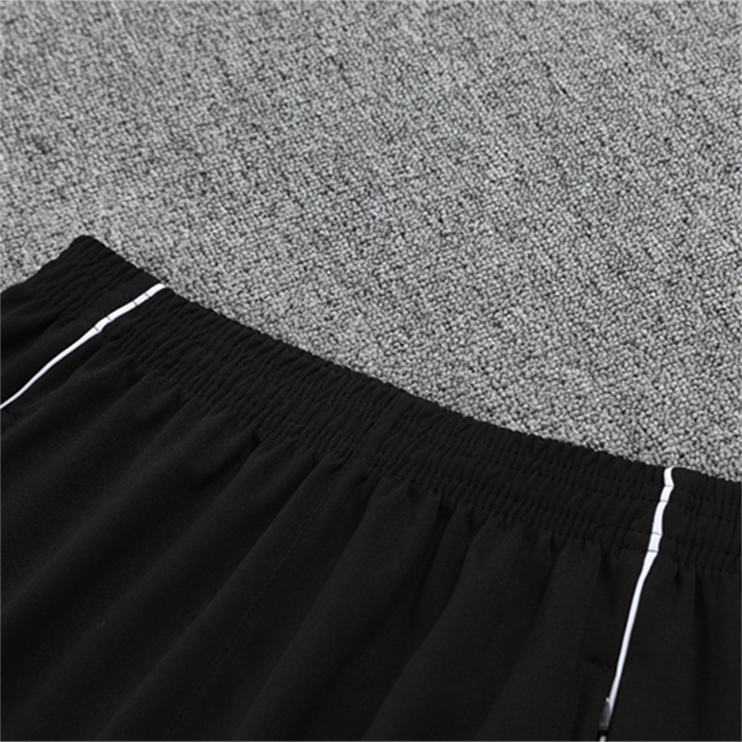AlphaJersey-Germany 25-26 Kids Long Sleeve Training Set - White Top and Black Pants
