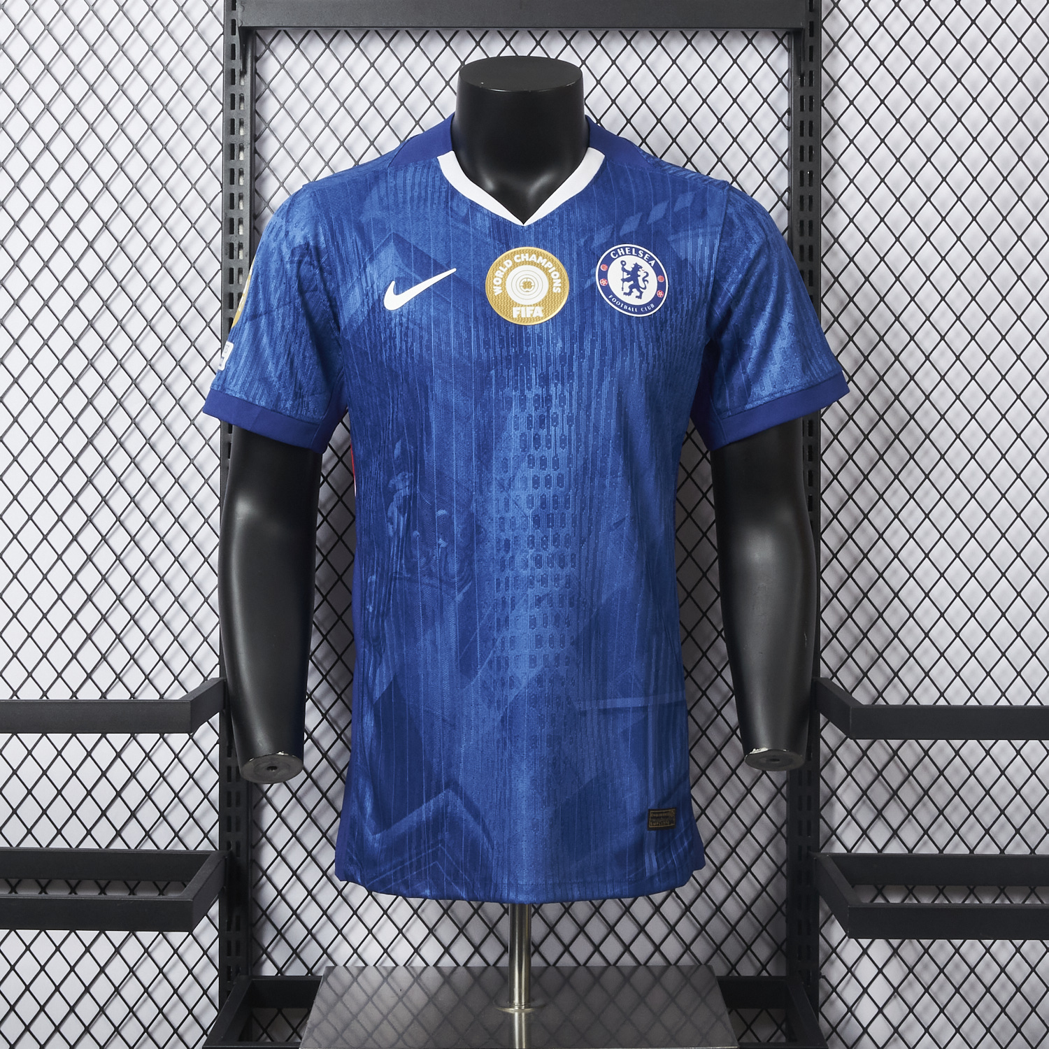 AlphaJersey-C.H.E.L.S.E.A 25-26 Home Unsponsored Club World Cup Winner Jersey - Player Version