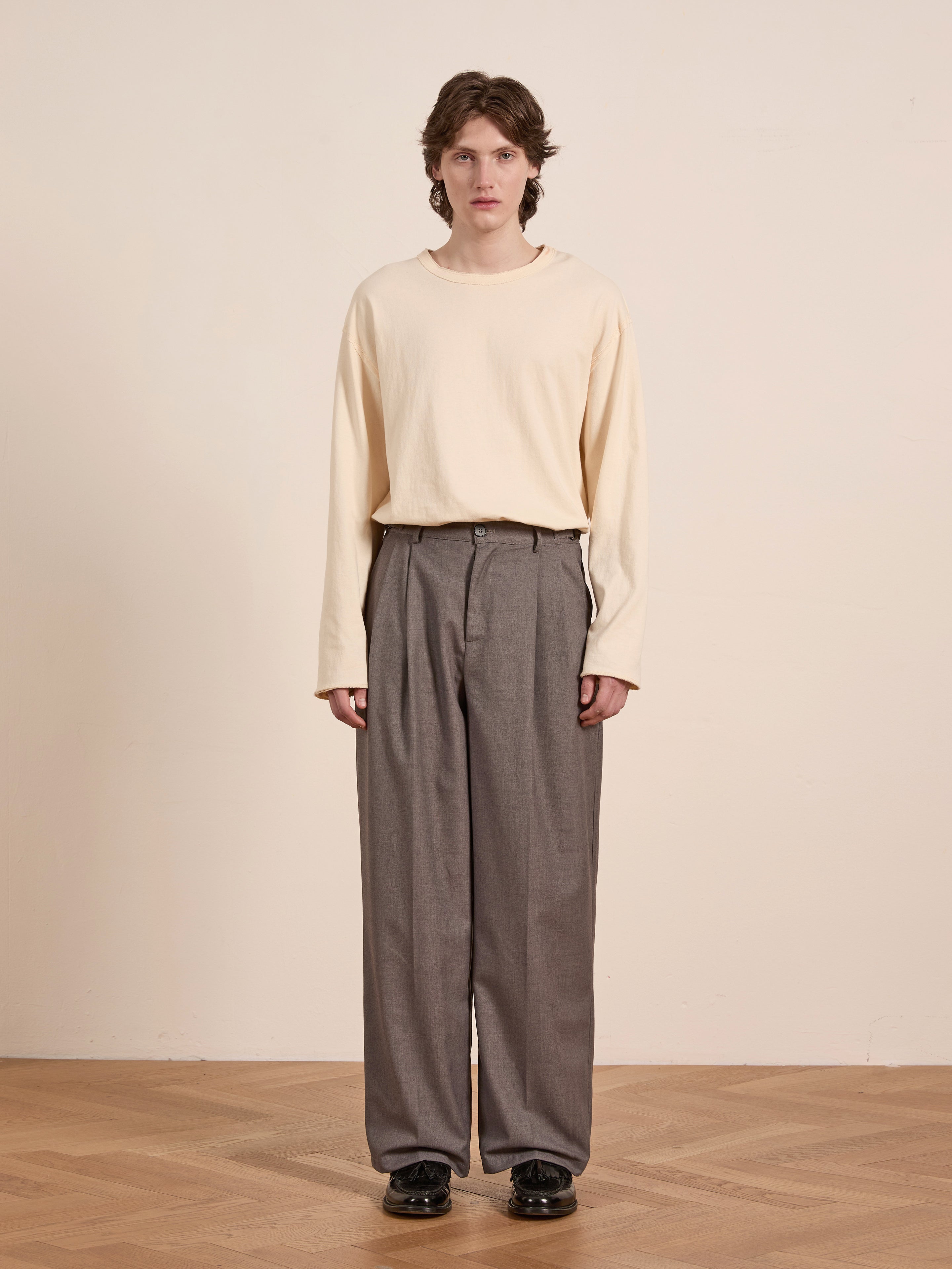 Pleated Trousers | Modern Menswear by yycbvcnbmmnbm
