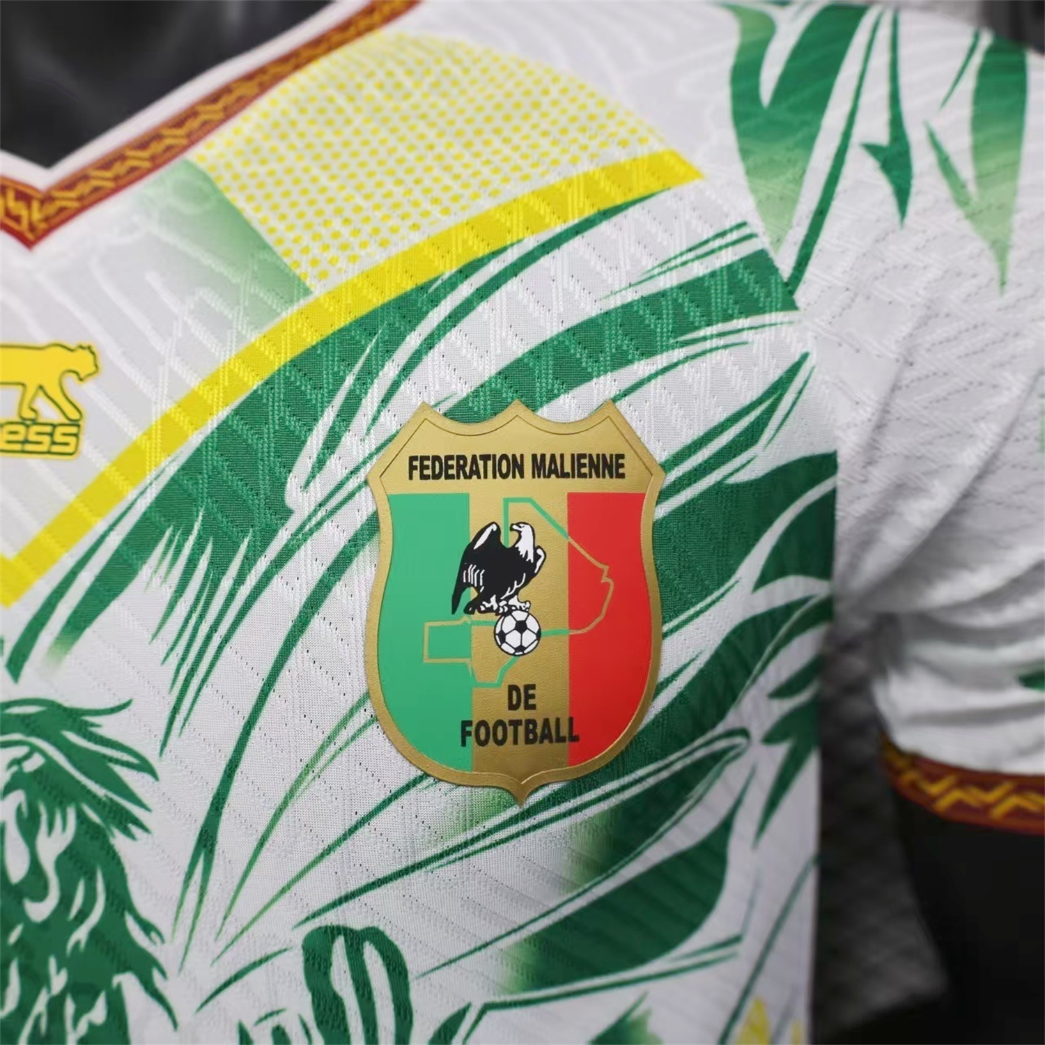 AlphaJersey-Mali 2026 Eagle White Jersey - Player Version