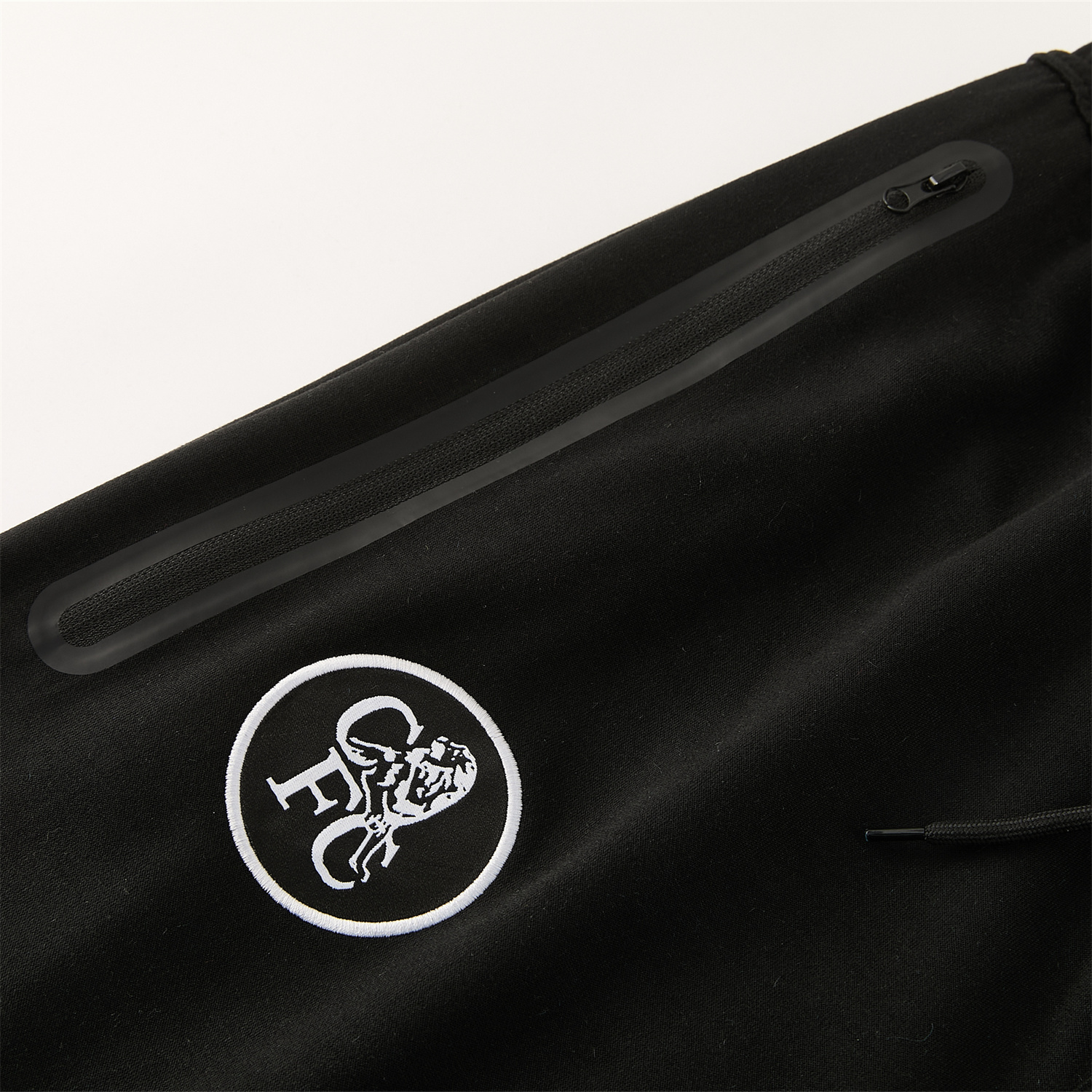 AlphaJersey-C.H.E.L.S.E.A 2026 Hooded Windbreaker Training Set - Black Top & Pants