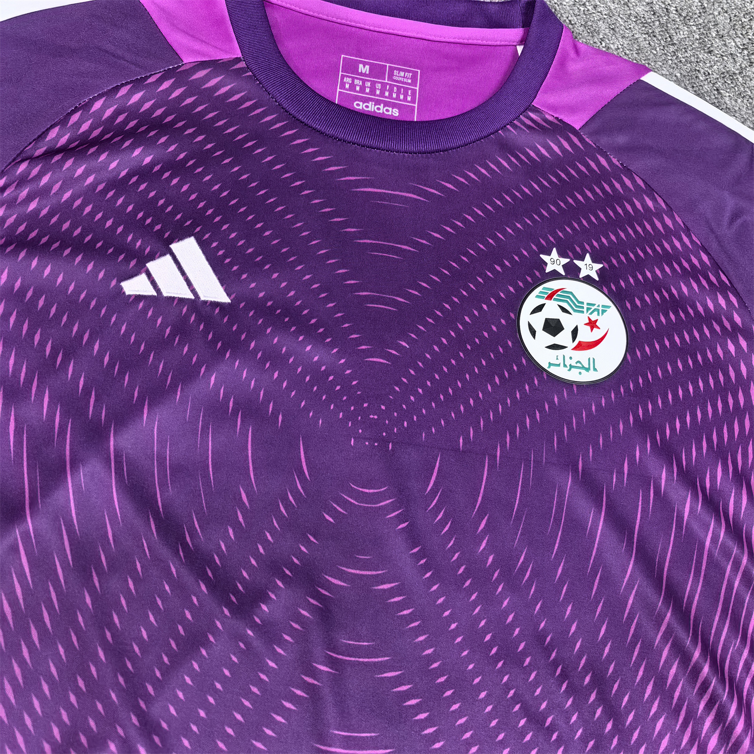 AlphaJersey-Algeria 25-26 Purple Goalkeeper Jersey - Fans Version