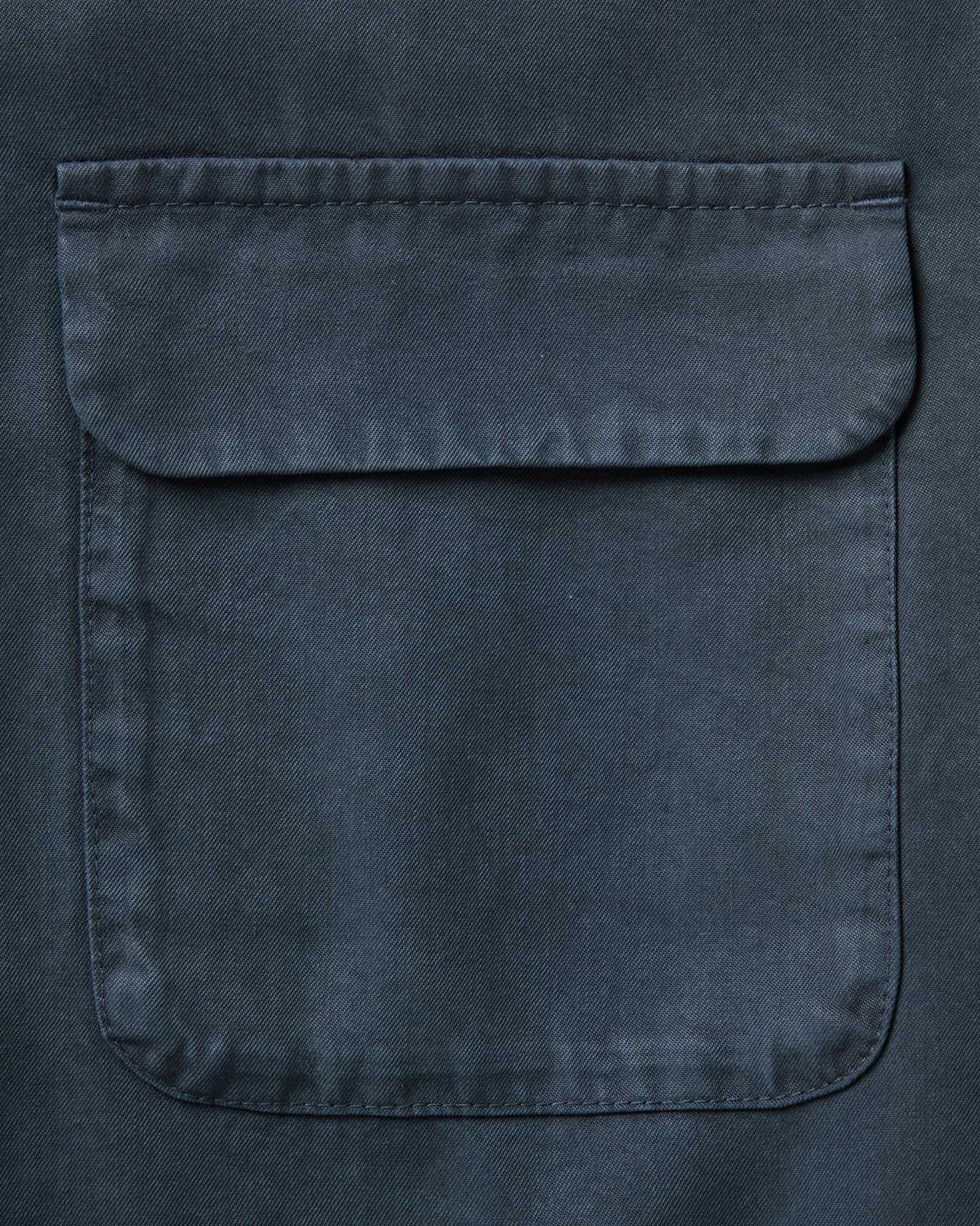 The Shore Shirt in Navy Lyocell | Modern Menswear by yycbvcnbmmnbm