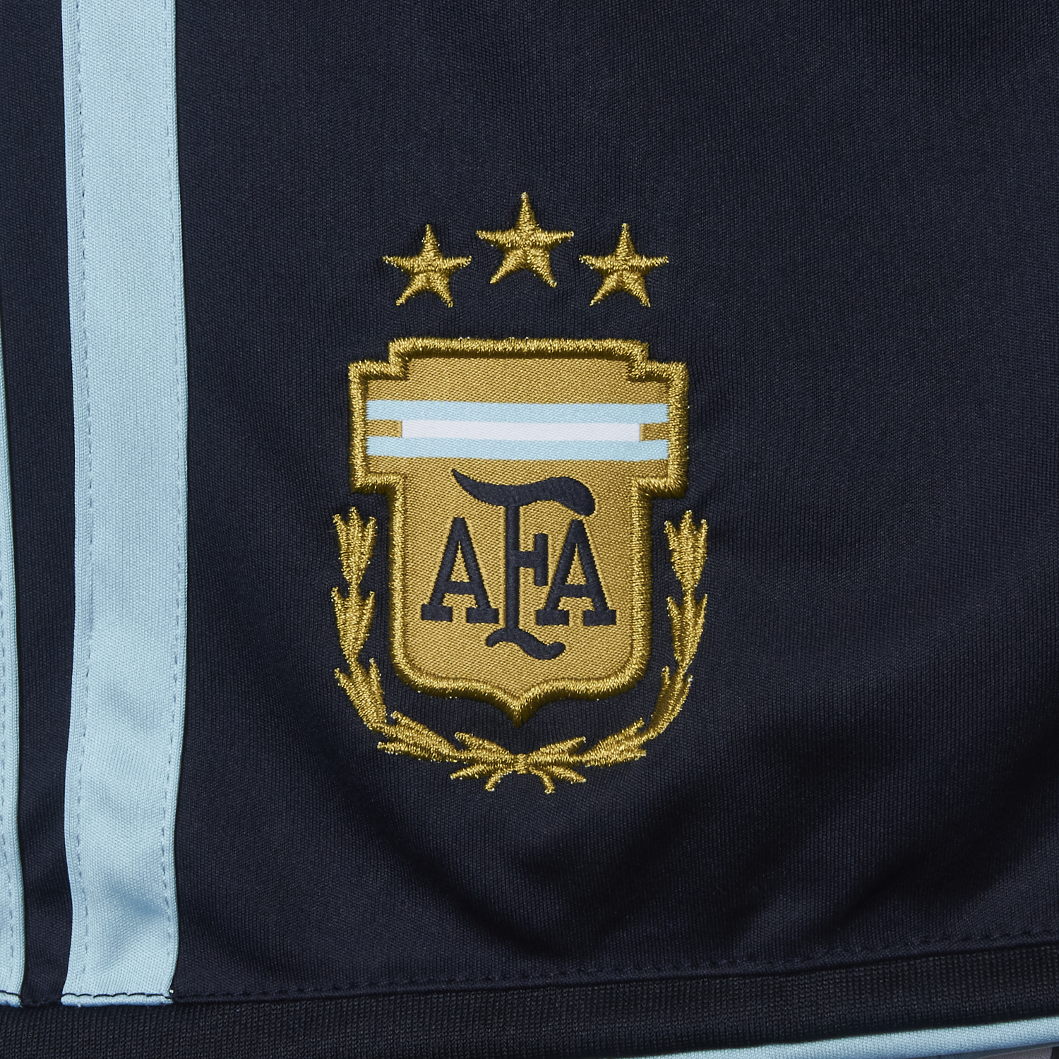 AlphaJersey-Argentina 2026 Home Black Shorts - Fans Version