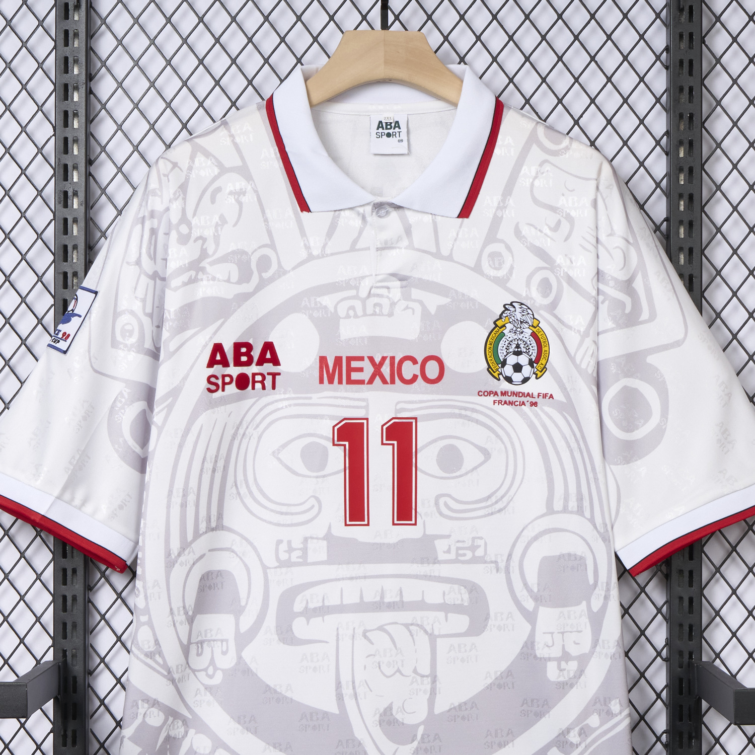 AlphaJersey-Retro Mexico 1998 Away Jersey