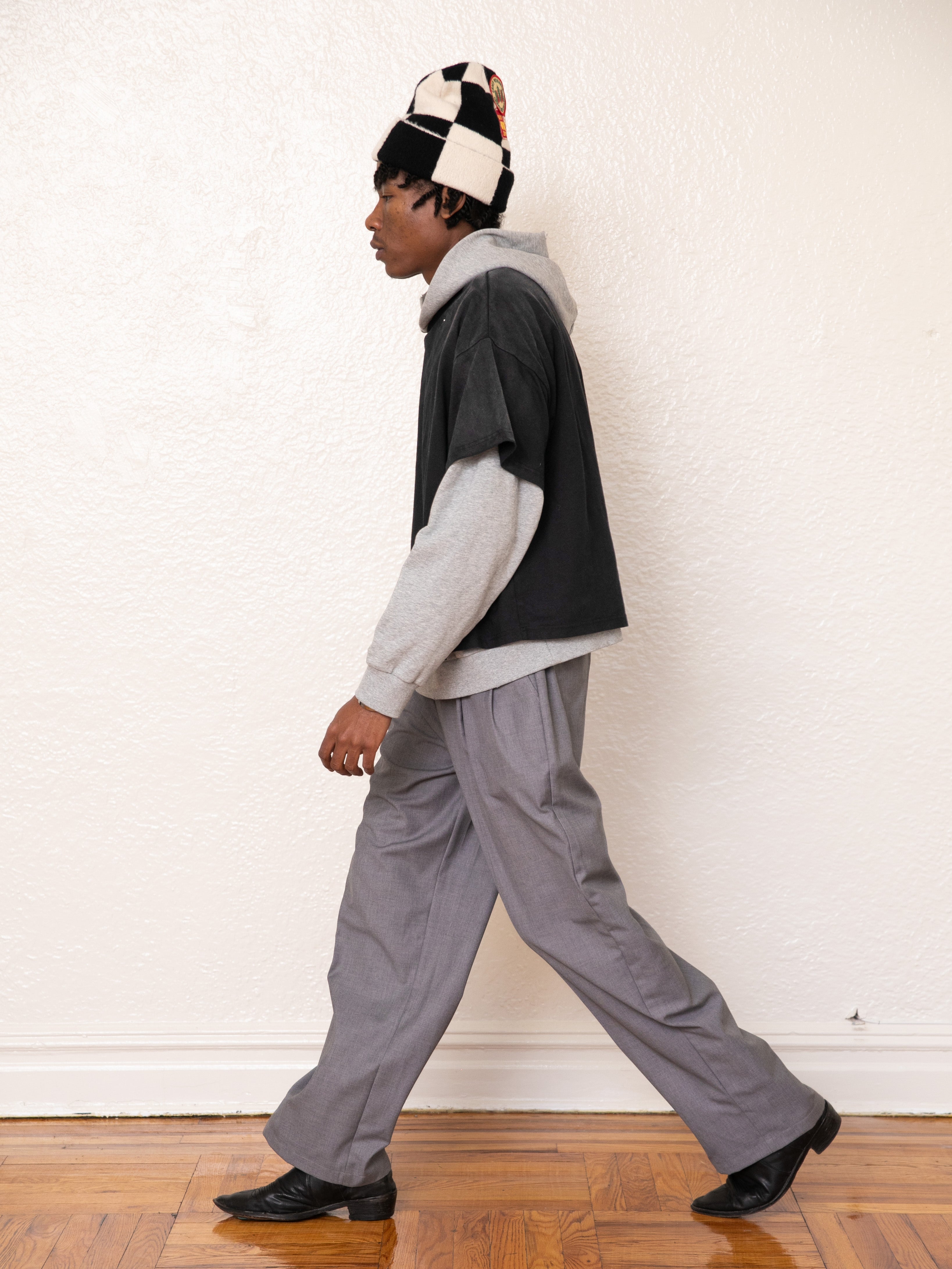 Double Layer Hoodie | Modern Menswear by yycbvcnbmmnbm