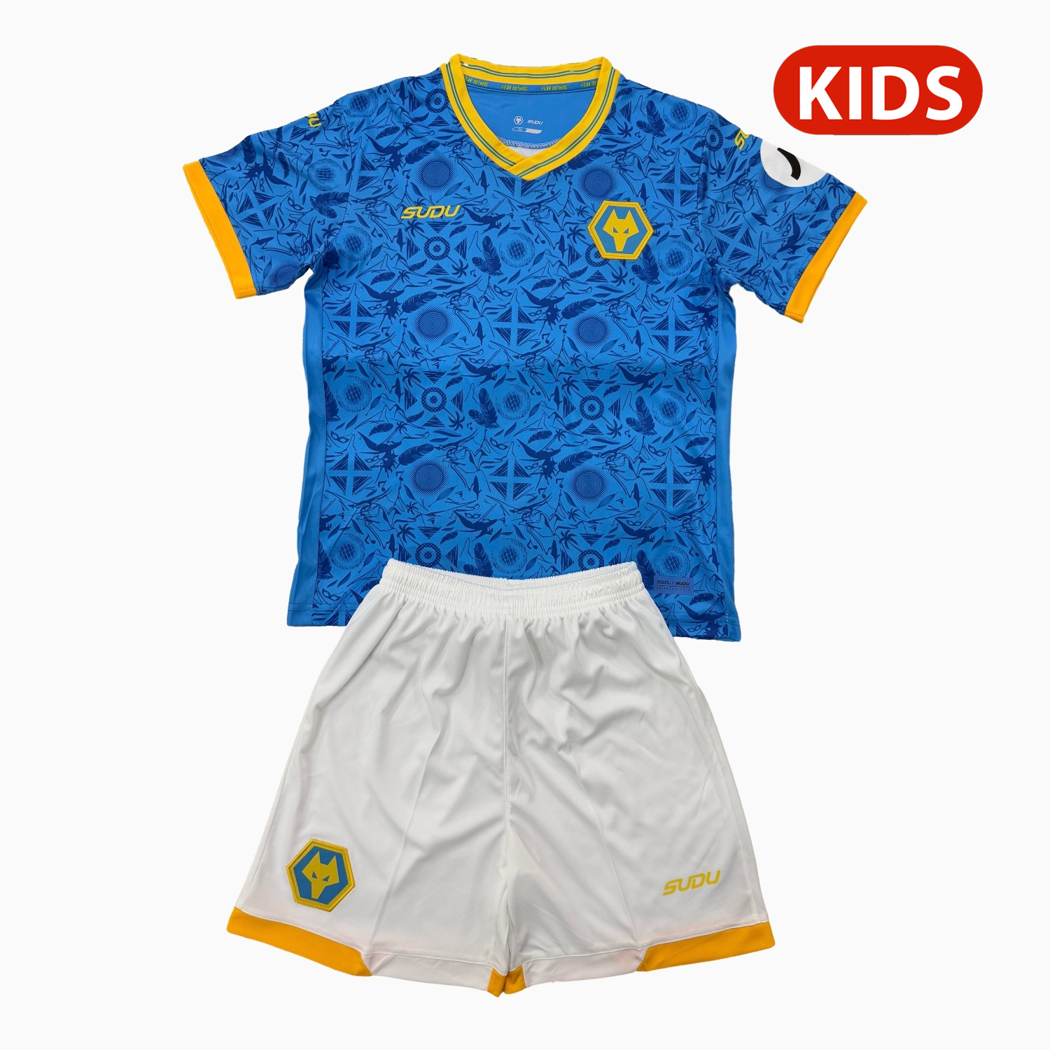 AlphaJersey-Wolverhampton Wanderers Wolves 25-26 Third Kids Kit