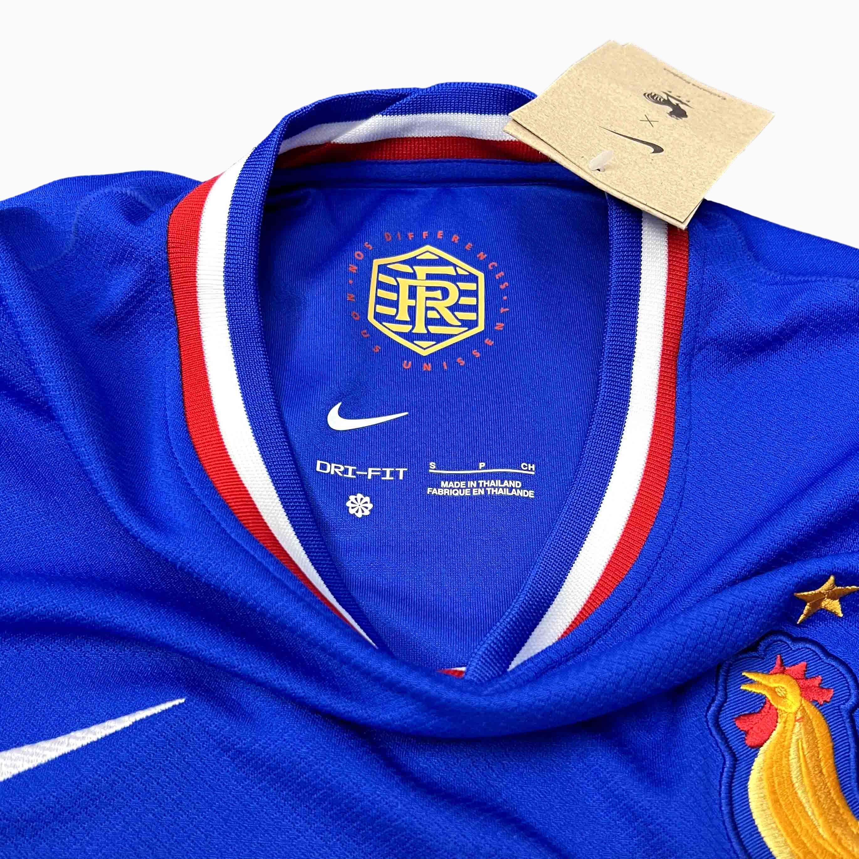 AlphaJersey-France 2024 Home Stadium Jersey - Fans Version