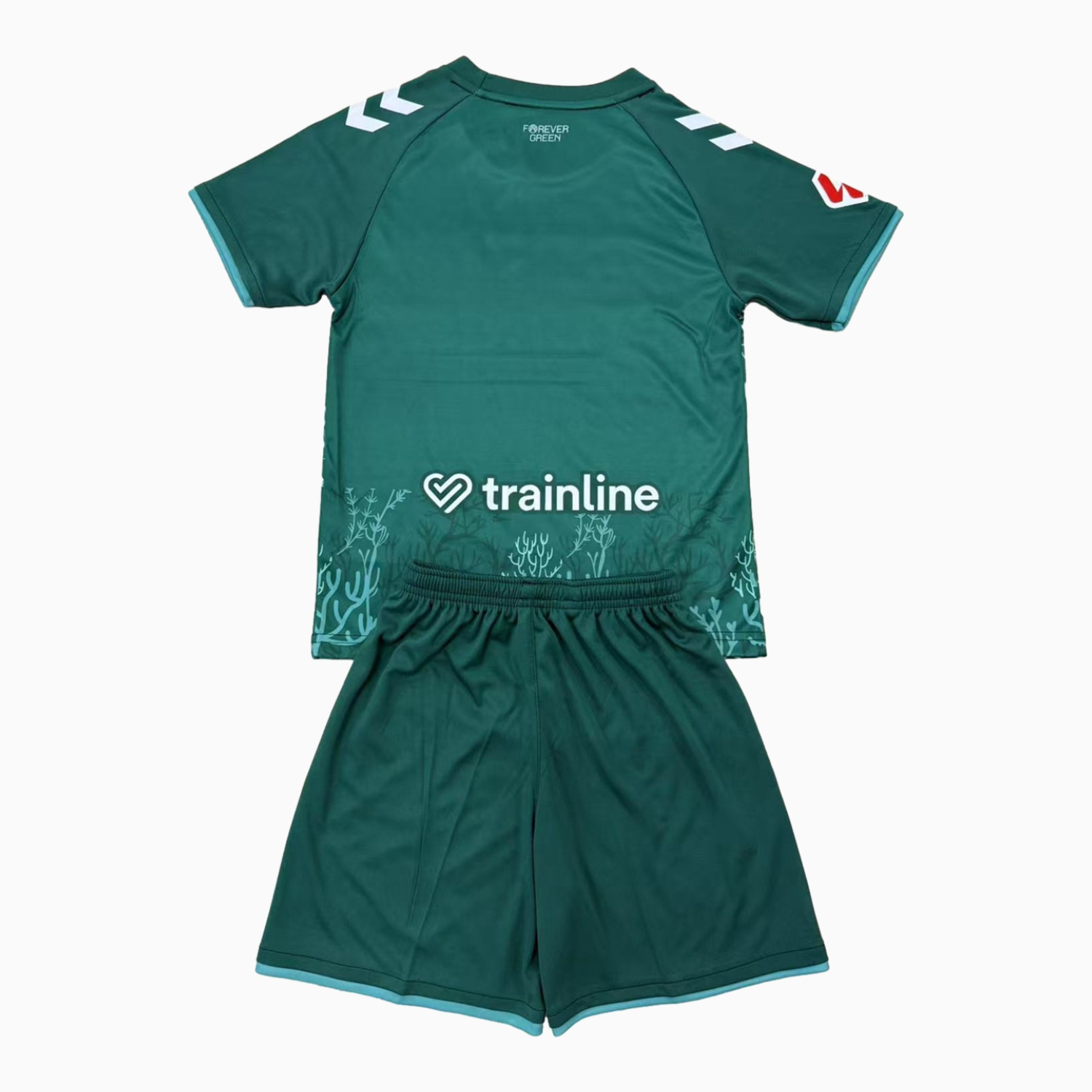 AlphaJersey-Real Betis 25-26 Grey Green Concept Men's Adult Jersey Set - Fans Version