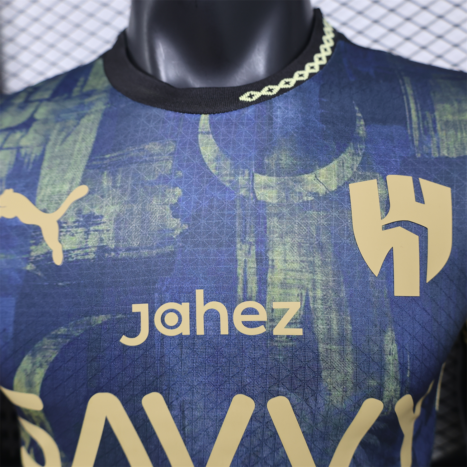 AlphaJersey-Al Hilal Riyadh Crescent 26-27 Navy blue Special Jersey - Player Version
