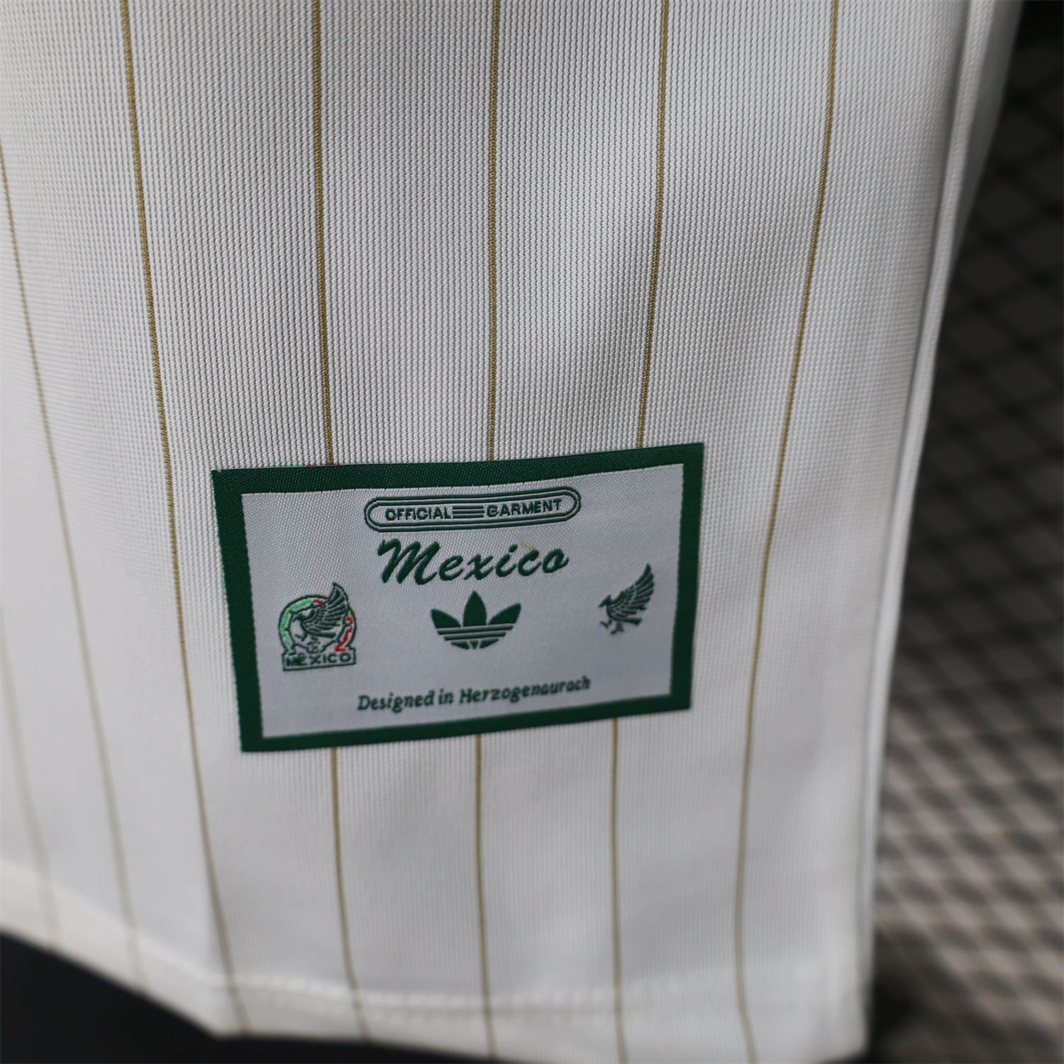AlphaJersey-Mexico 2026 Terrace Icon Retro Casual Style White Jersey - Player Version