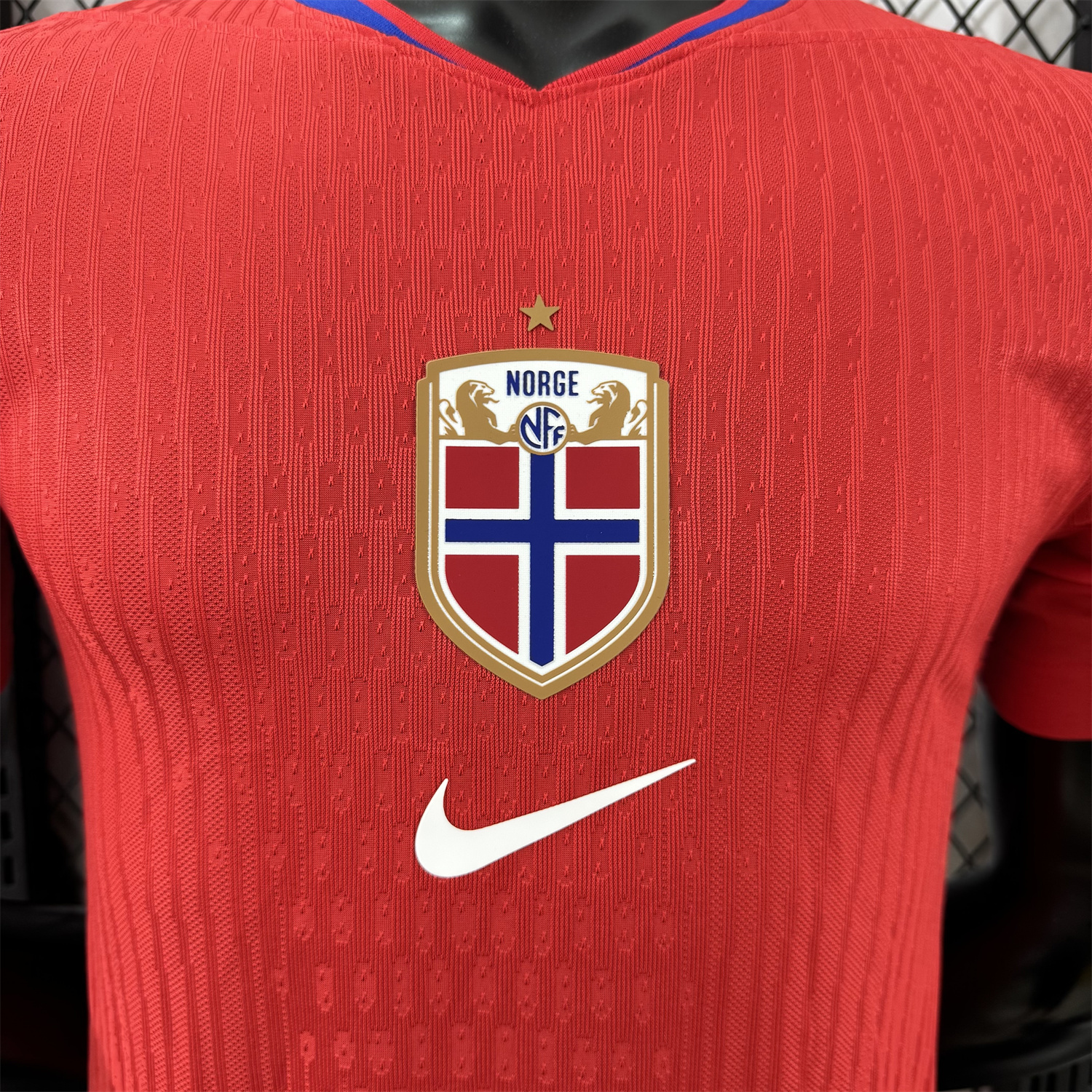 AlphaJersey-Norway 25-26 Home Women's Team Home Jersey - Men's Player Version