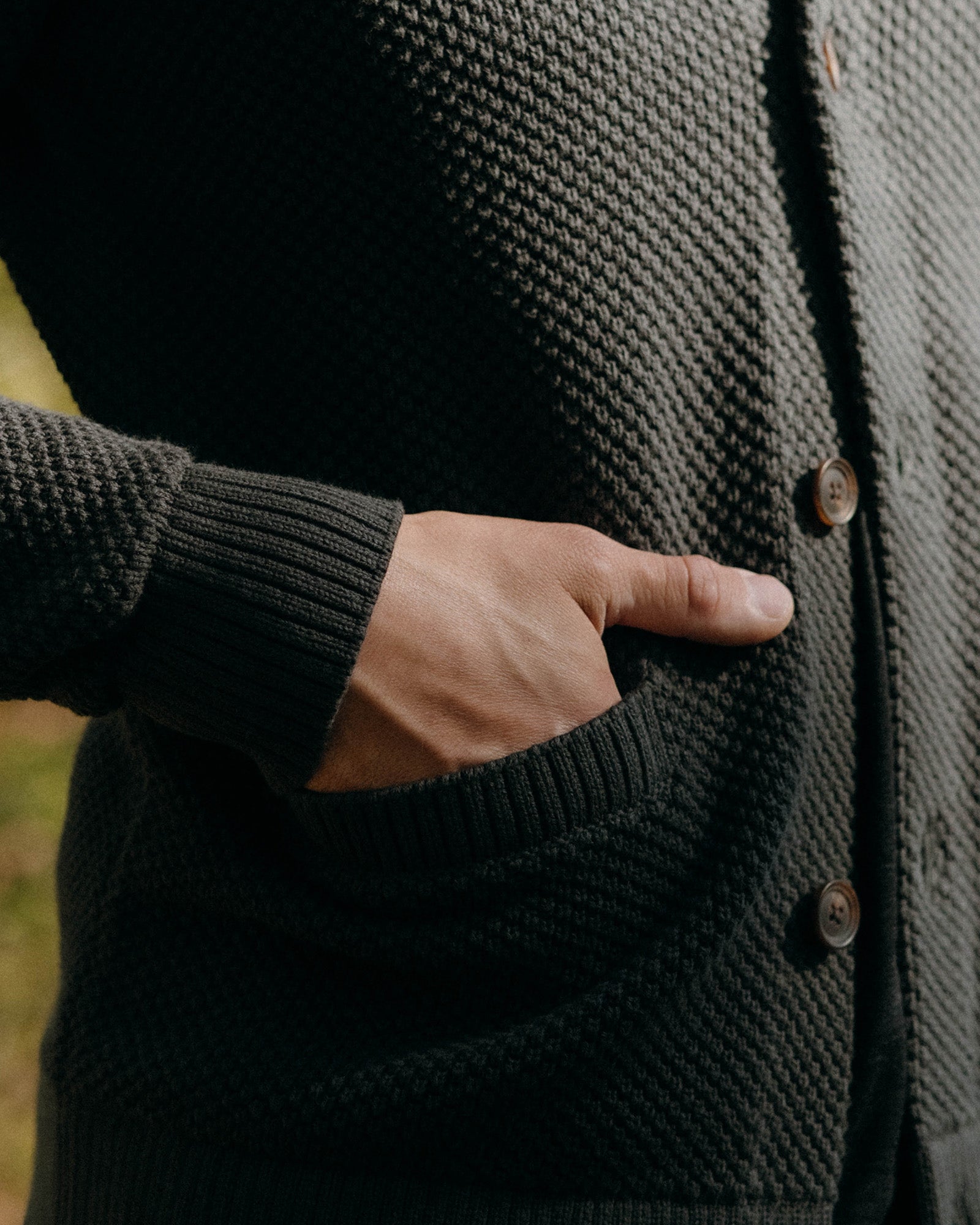 The Crawford Sweater in Charcoal | Modern Menswear by yycbvcnbmmnbm