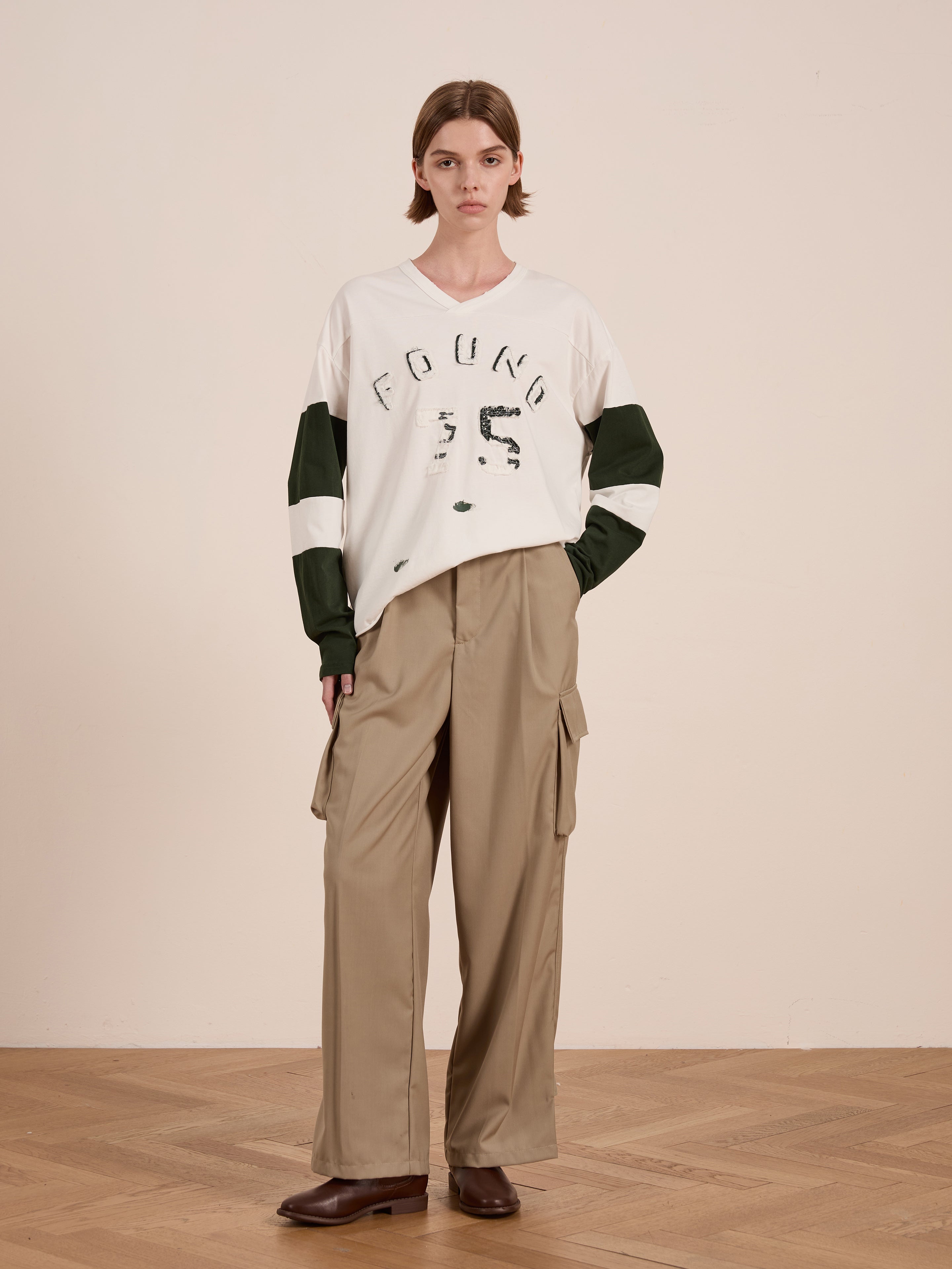 Distressed LS Team Jersey | Modern Menswear by yycbvcnbmmnbm