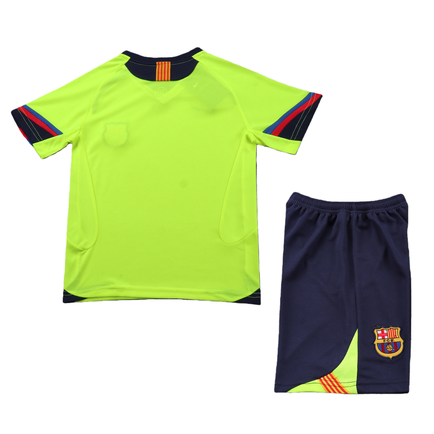 AlphaJersey-Retro Barcelona 2005-06 Away Kids Kit